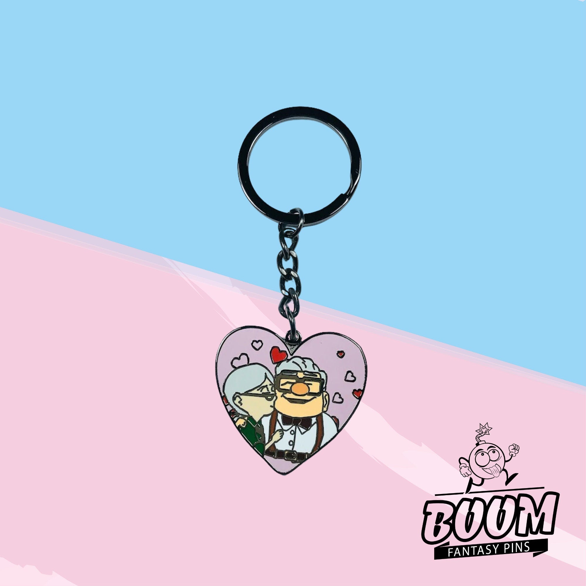 Llavero – Carl Fredricksen y Ellie Fredricksen de Up – Disney Fantasy