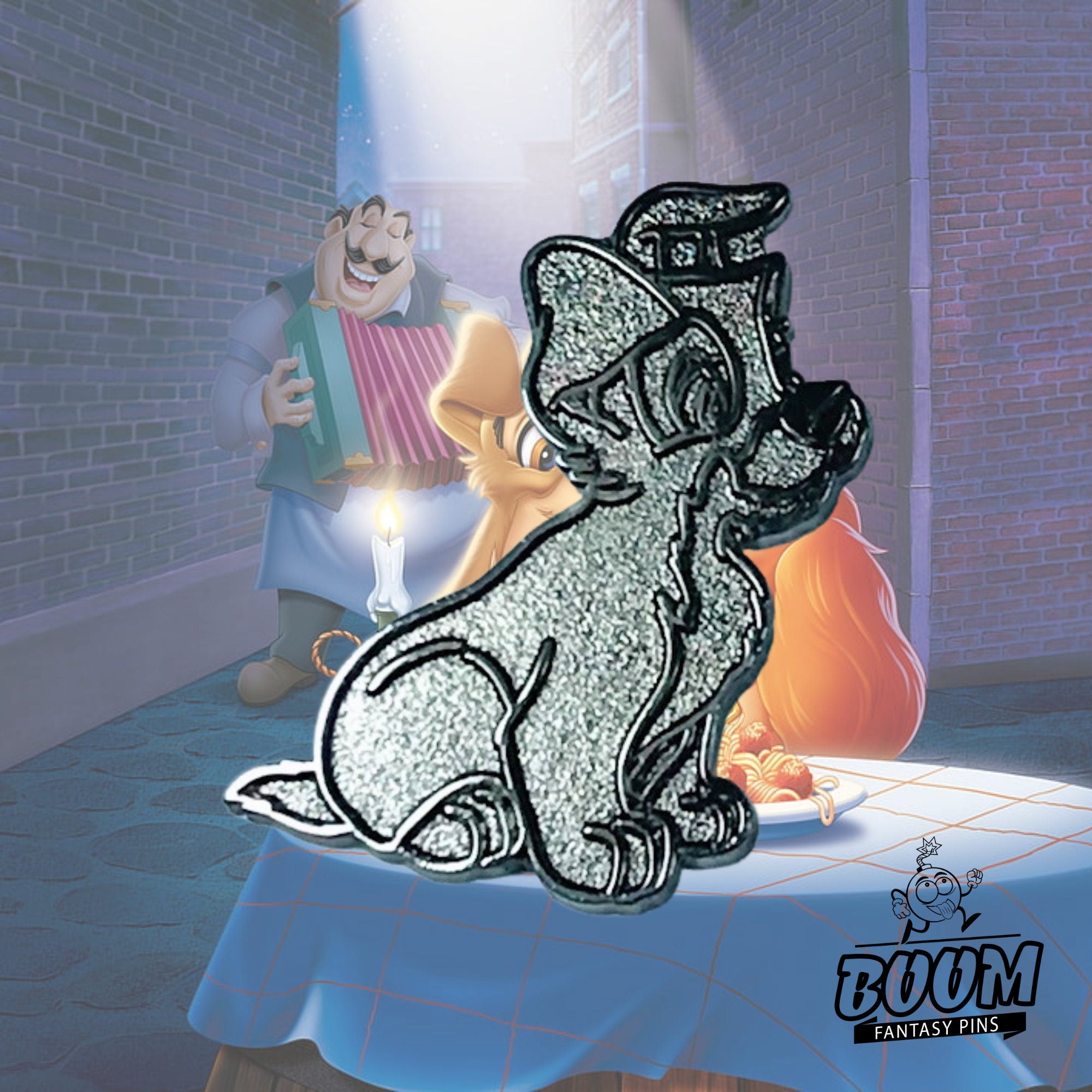 Pin – Tramp from Lady and the Tramp – Disney Fantasy