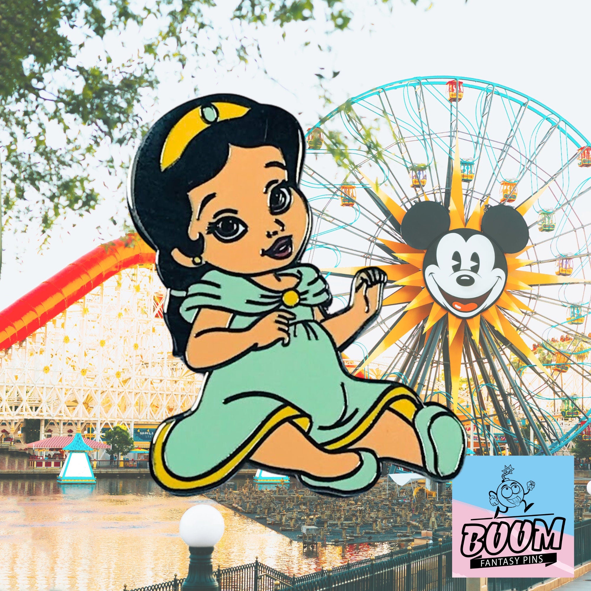 Pin – Princesa Jasmine de Aladdin – Disney Fantasy