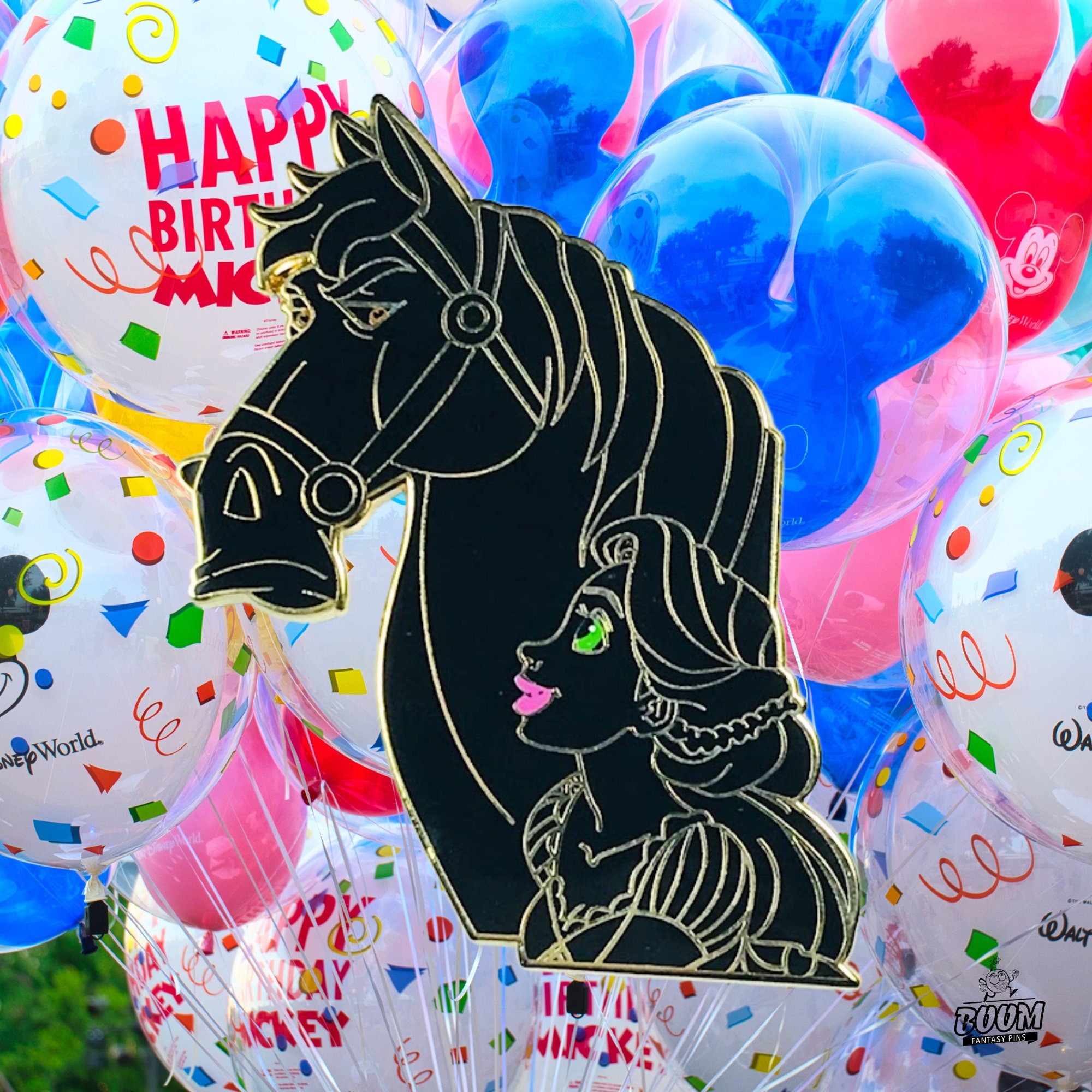 Pin's – Raiponce et Maximus du film Raiponce – Disney Fantasy