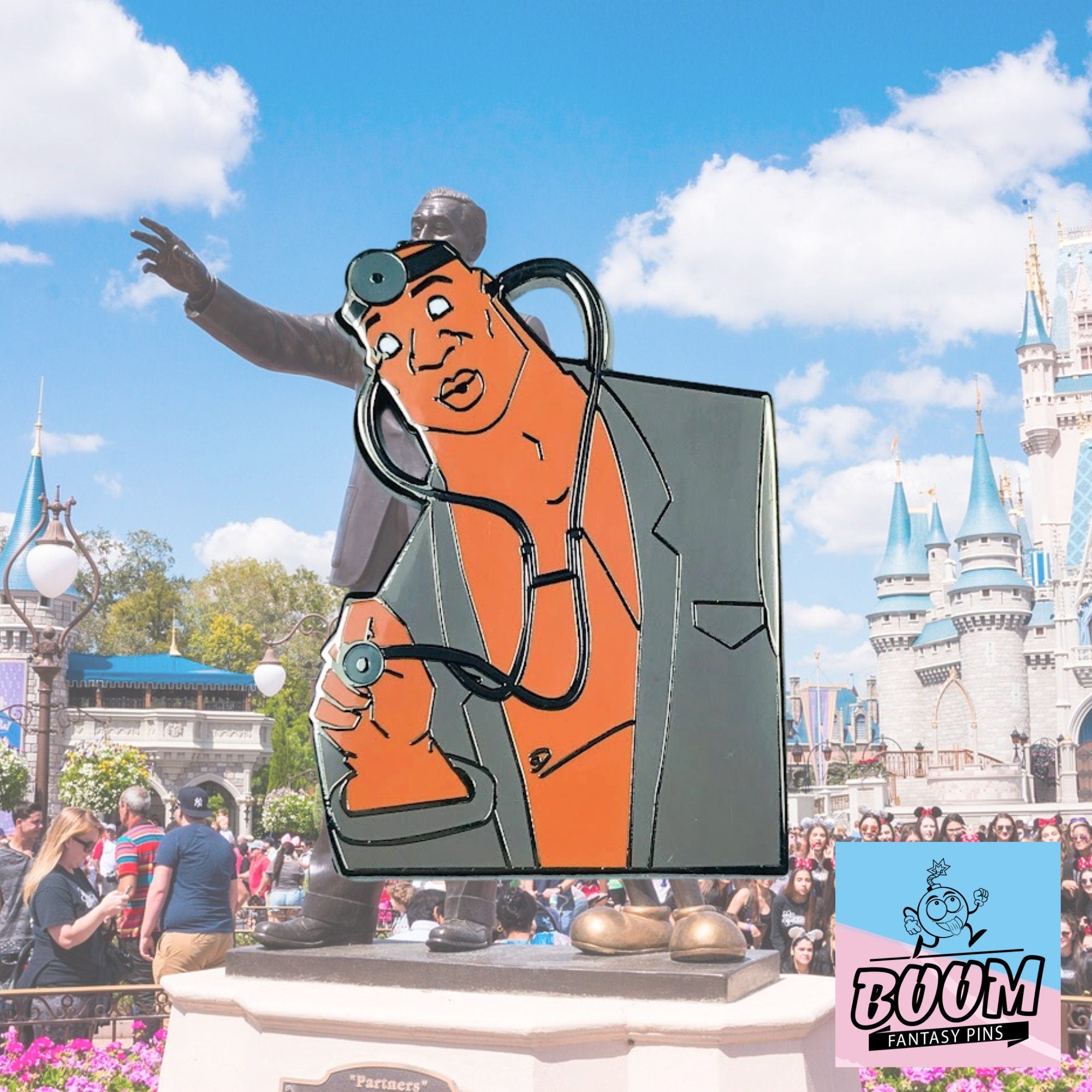 Pin del Dr. Joshua Sweet de Atlantis: El Imperio Perdido – Disney Fantasy