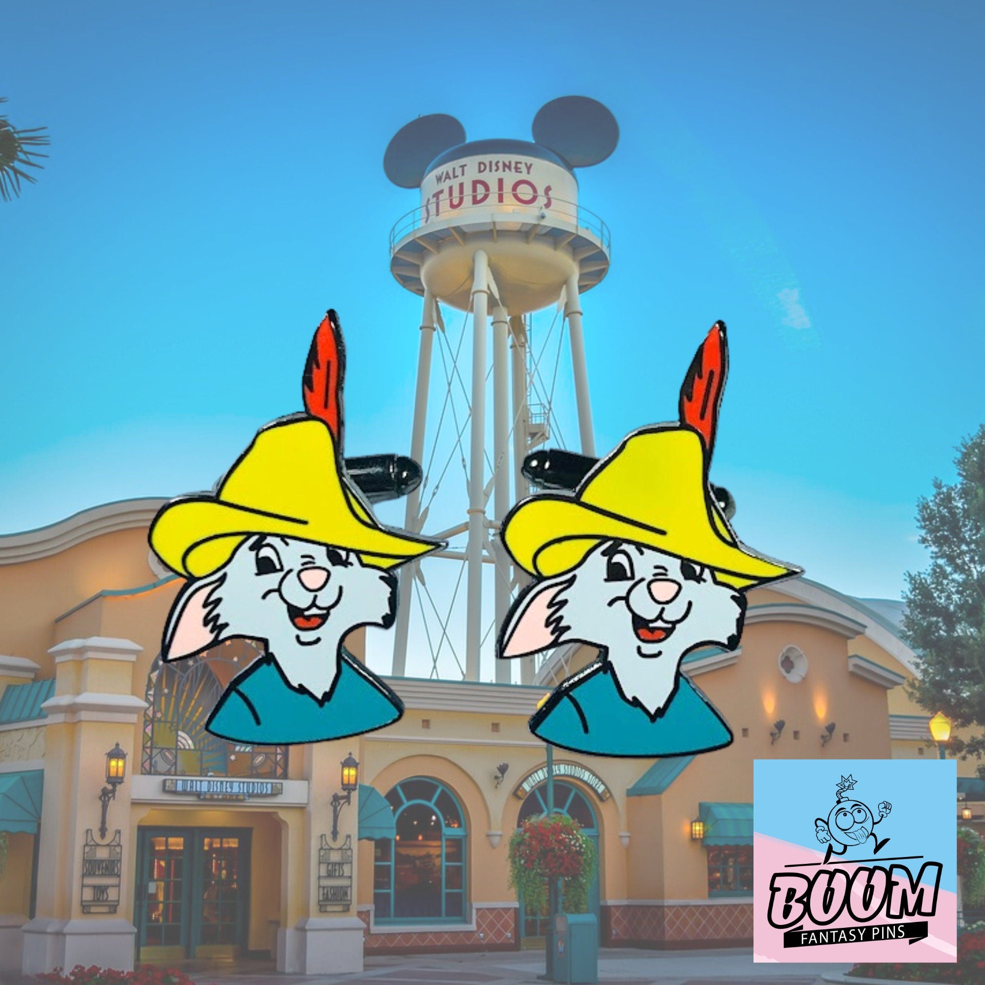 Cufflinks – Skippy Rabbit from Robin Hood – Disney Fantasy