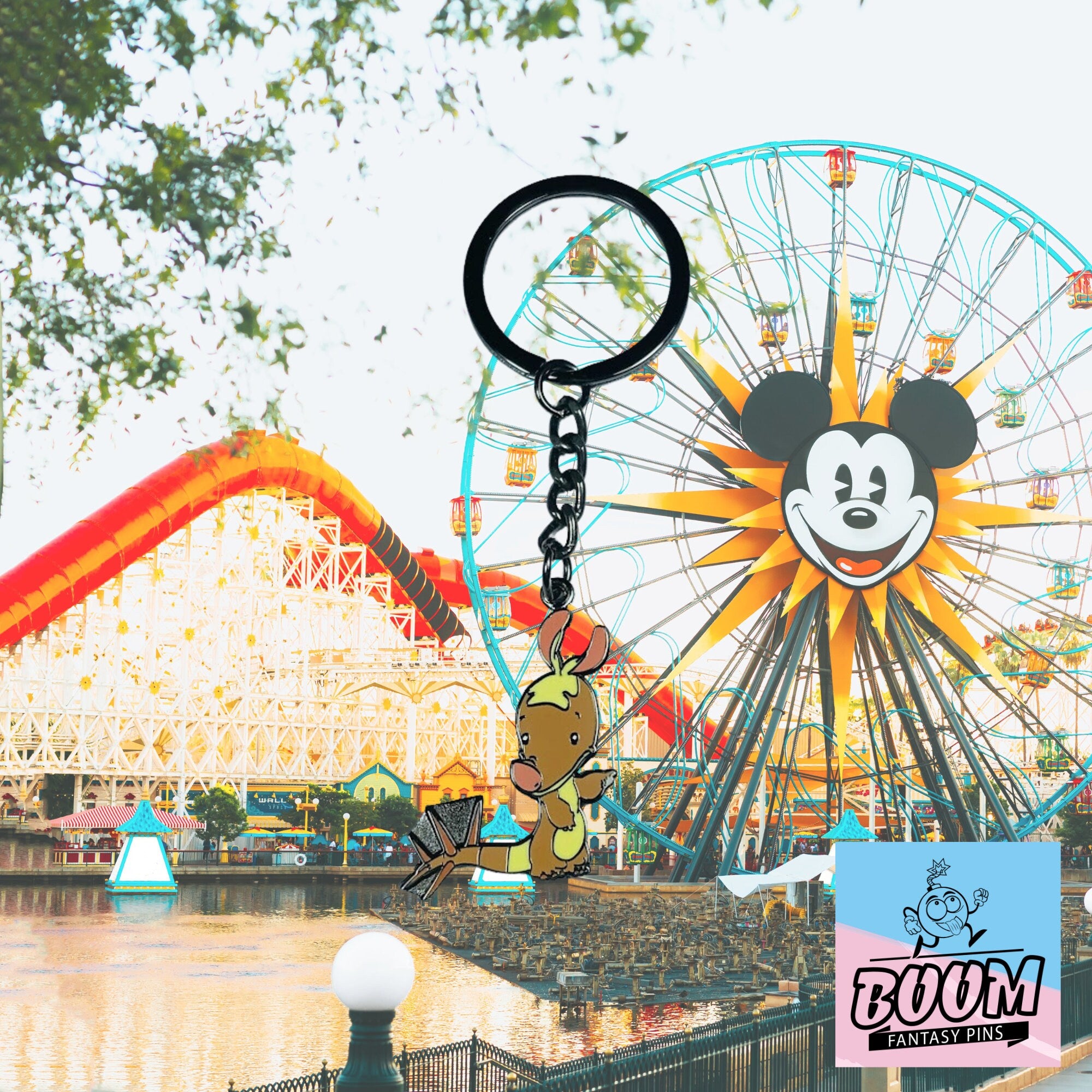 Llavero – Experimento 036 Poki de Lilo y Stitch – Disney Fantasy