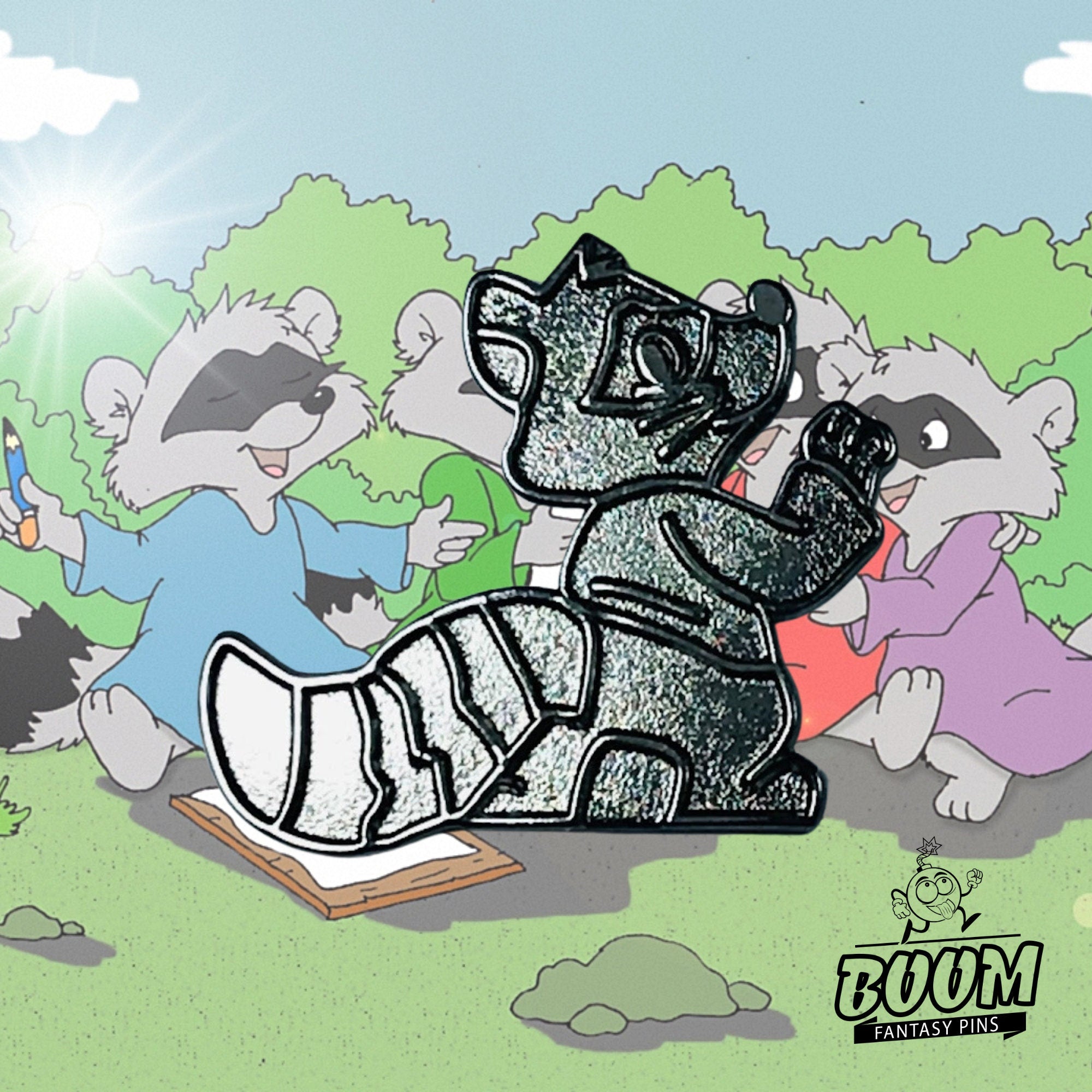 Pin – Mapache de Robin Hood – Disney Fantasy