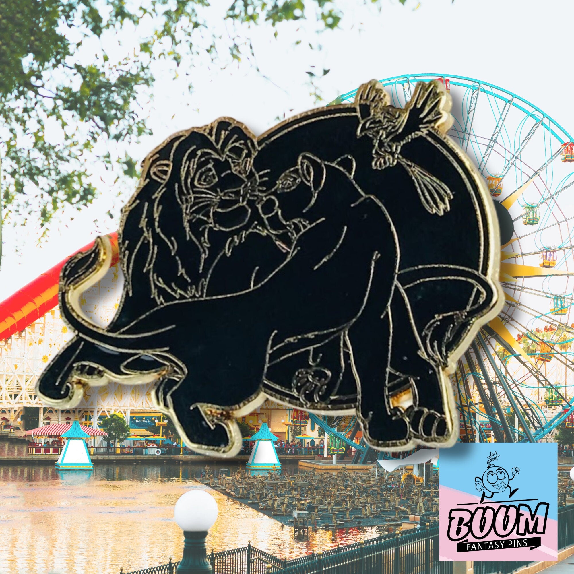 Pin's – Simba, Nala et Zazu du Roi Lion – Disney Fantasy