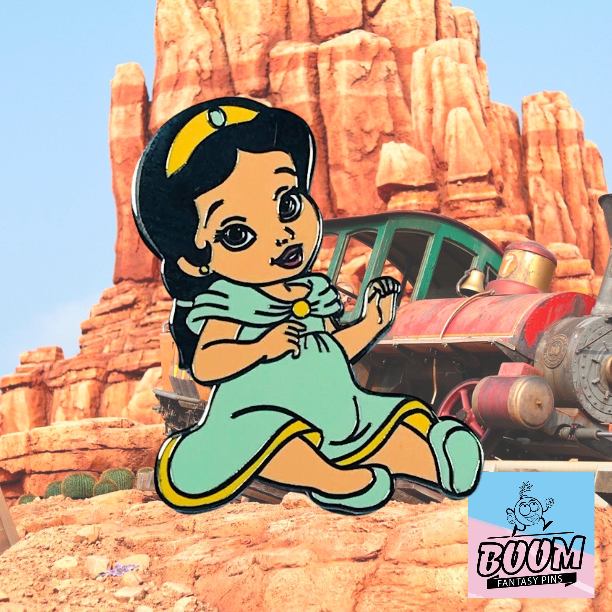 Pin – Princesa Jasmine de Aladdin – Disney Fantasy