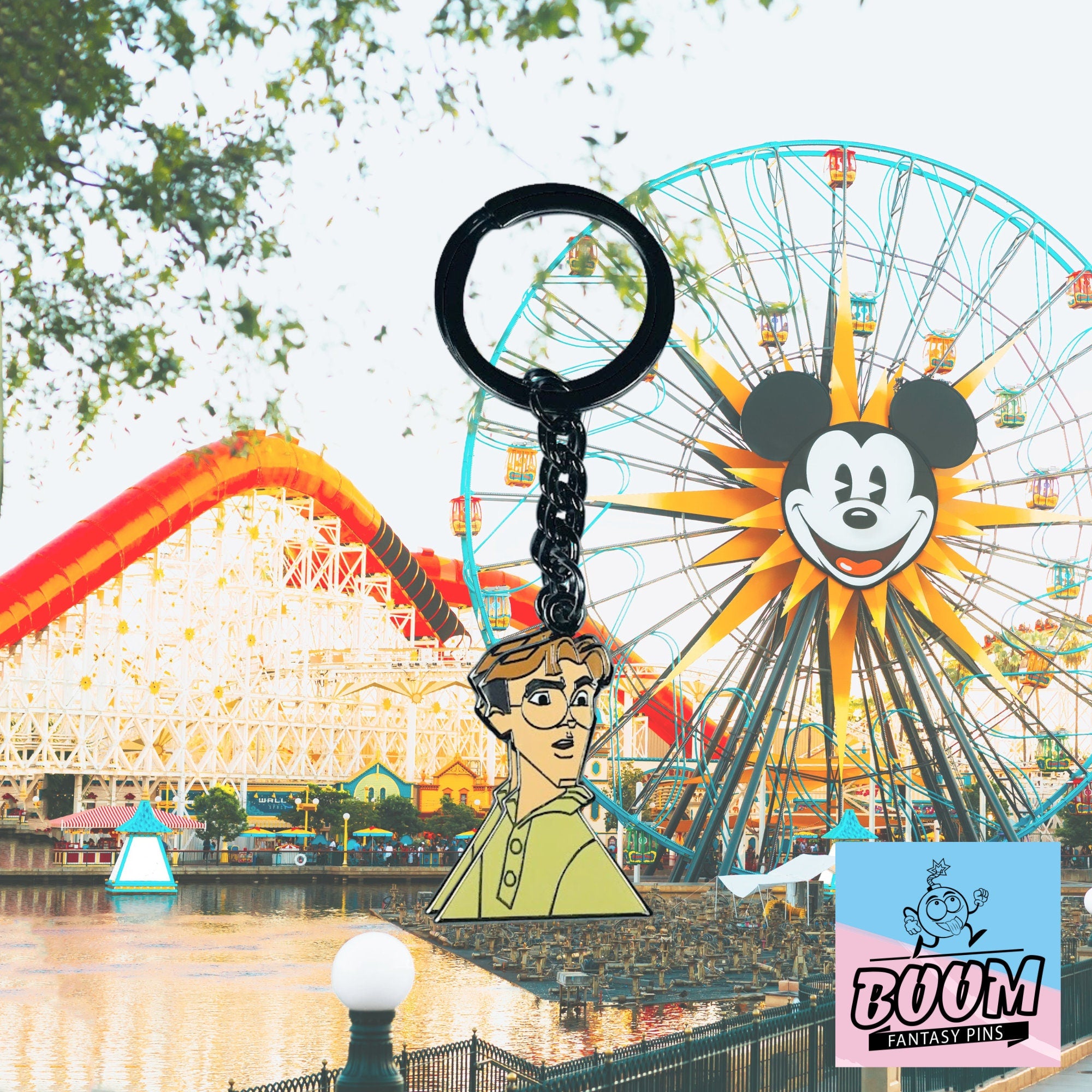 Porte-clés – Milo James Thatch d'Atlantide, l'empire perdu – Disney Fantasy