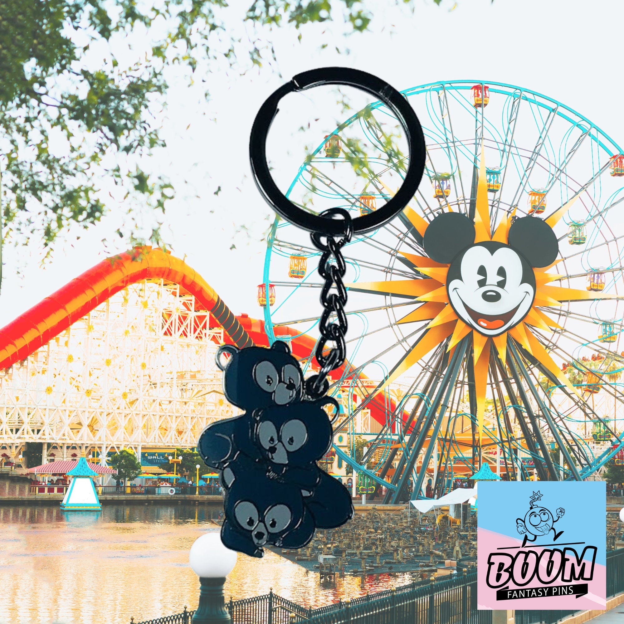 Llavero – Los 3 ositos de Valiente – Disney Fantasy