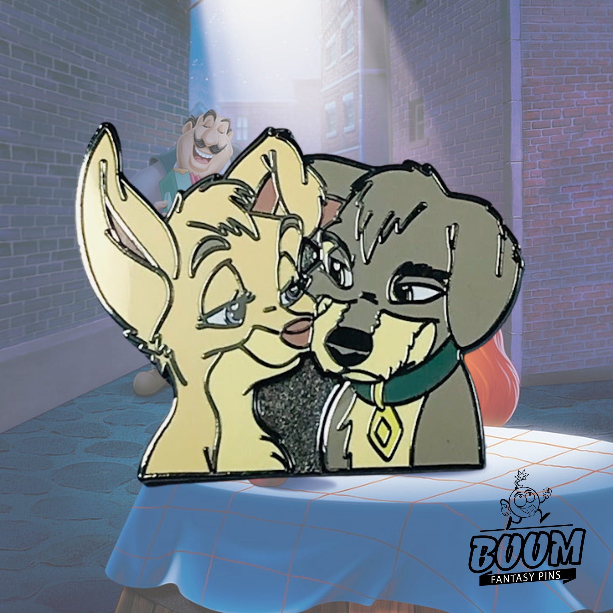 Pin – Ángel y Scamp de La Dama y el Vagabundo – Disney Fantasy