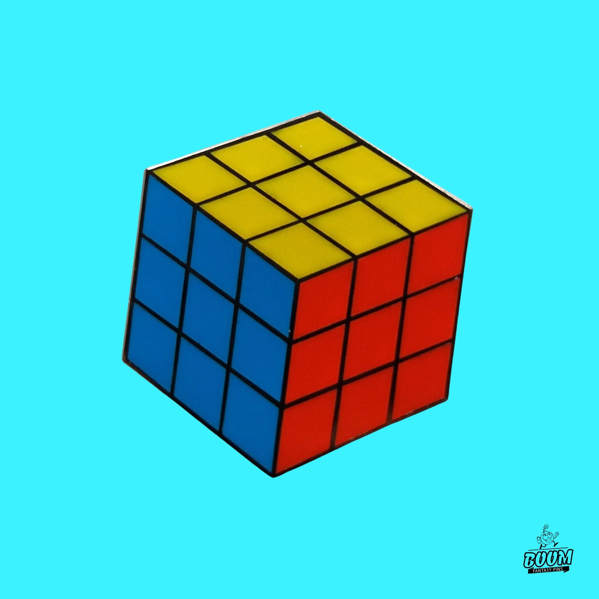Épingle – Rubik's Cube de Rubik's Cube – Marque de casse-tête magique