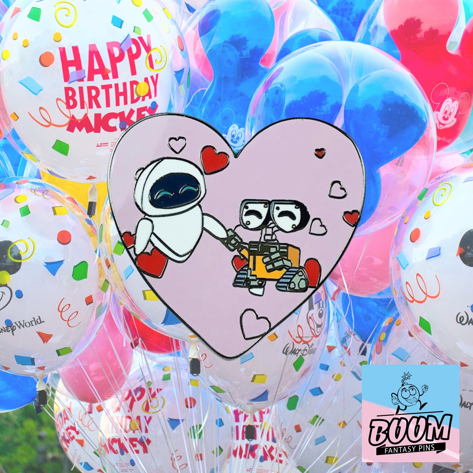 Pin – WALL-E y EVA de WALL-E – Disney Fantasy