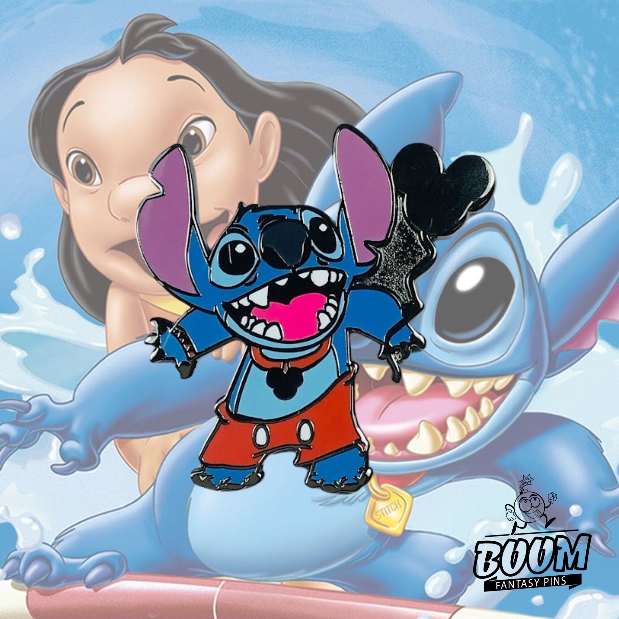 Pin – Stitch como experimento 626 de Lilo &amp; Stitch – Disney Fantasy