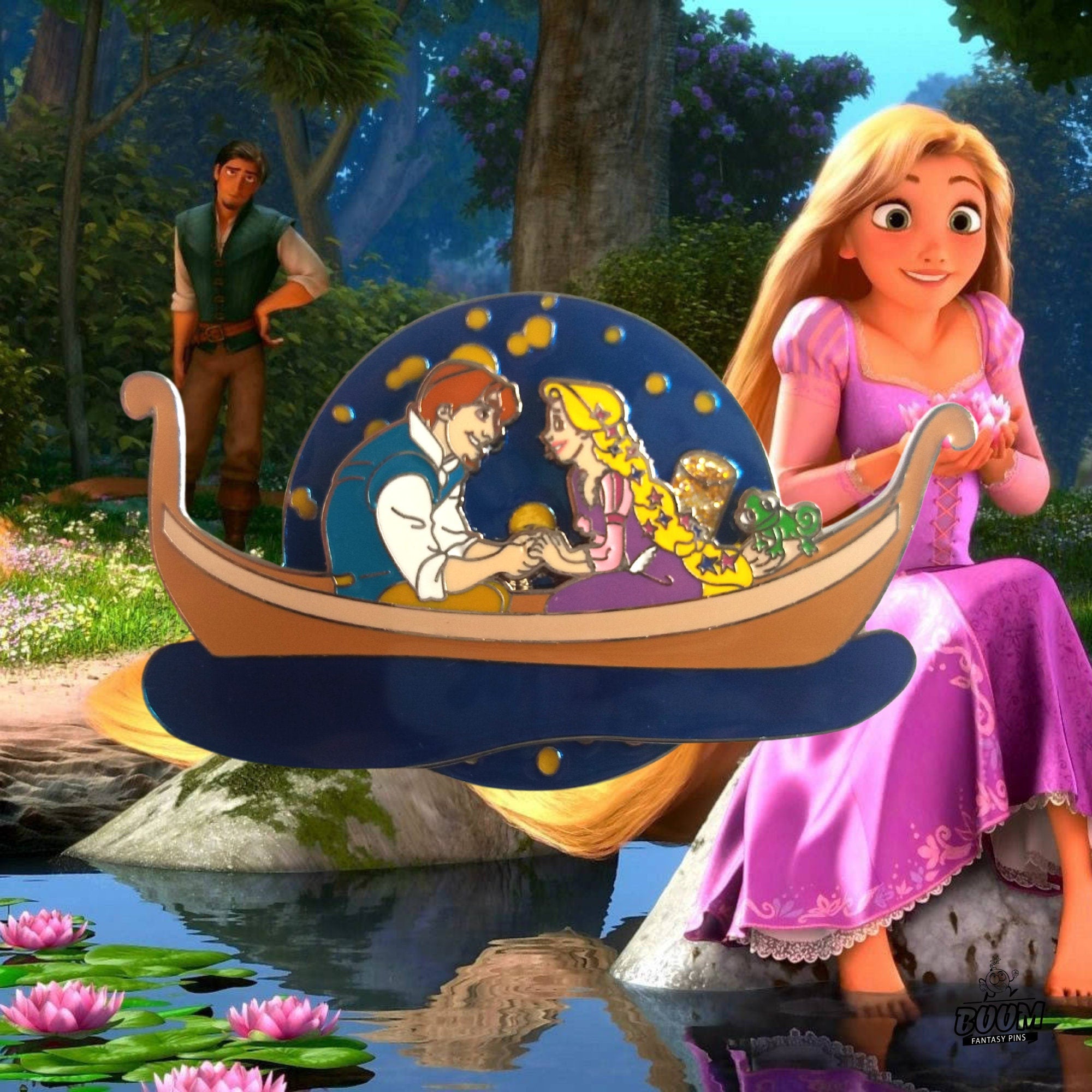 Pin – Rapunzel y Flynn Rider de Enredados – Disney Fantasy