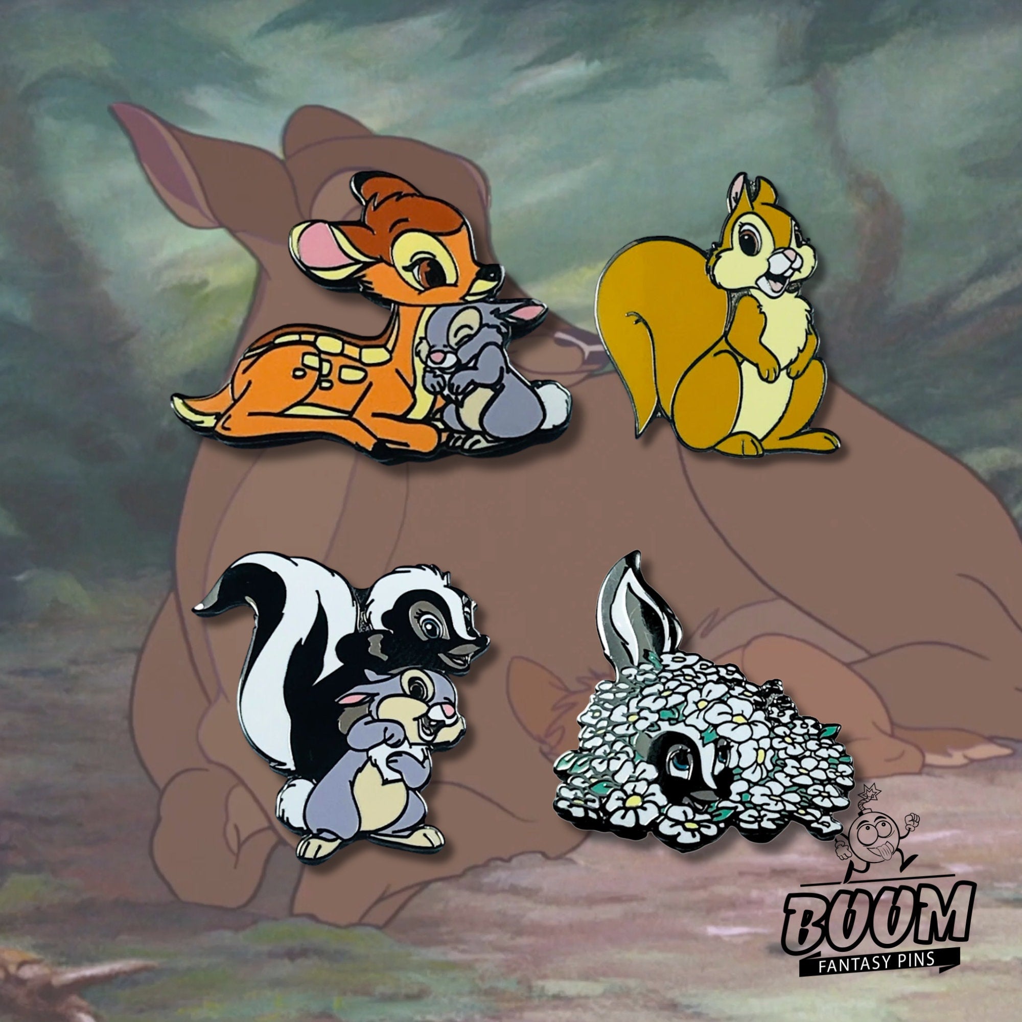 Épingle – Fleur de Bambi – Disney Fantasy