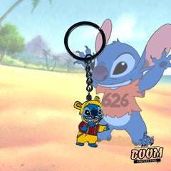 Llavero – Stitch como Winnie the Pooh de Lilo y Stitch – Disney Fantasy