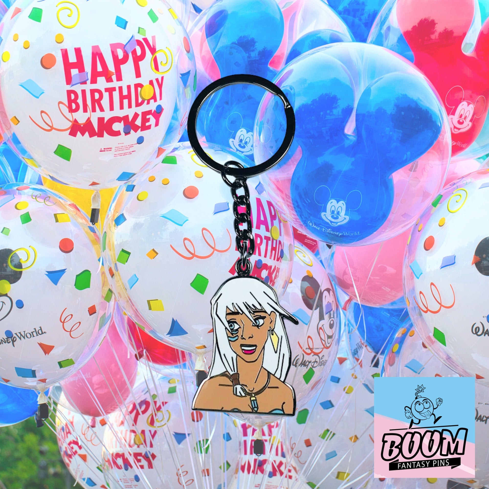 Llavero – Princesa Kida de Atlantis: El Imperio Perdido – Disney Fantasy