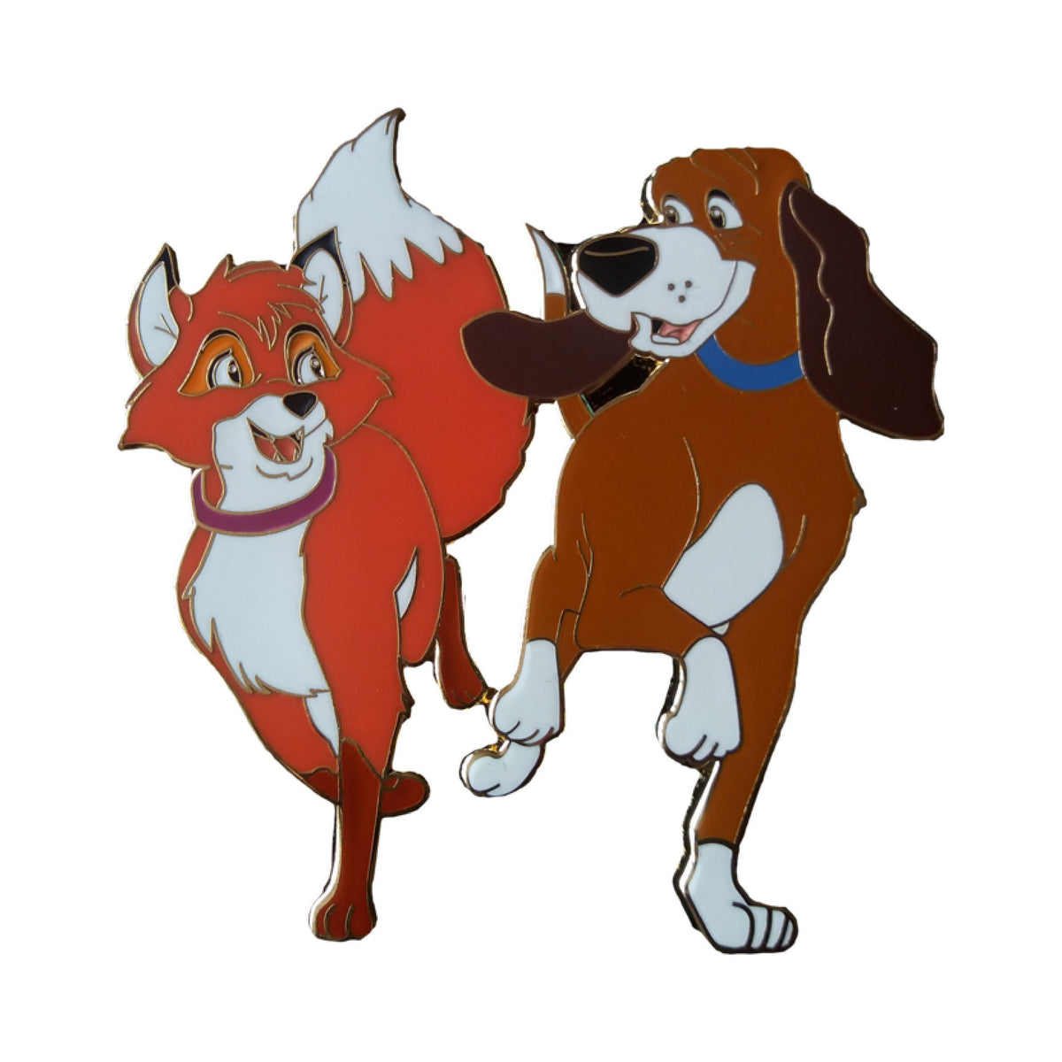 Pin's – Tod et Toby du film Rox et Rouky – Disney Fantasy