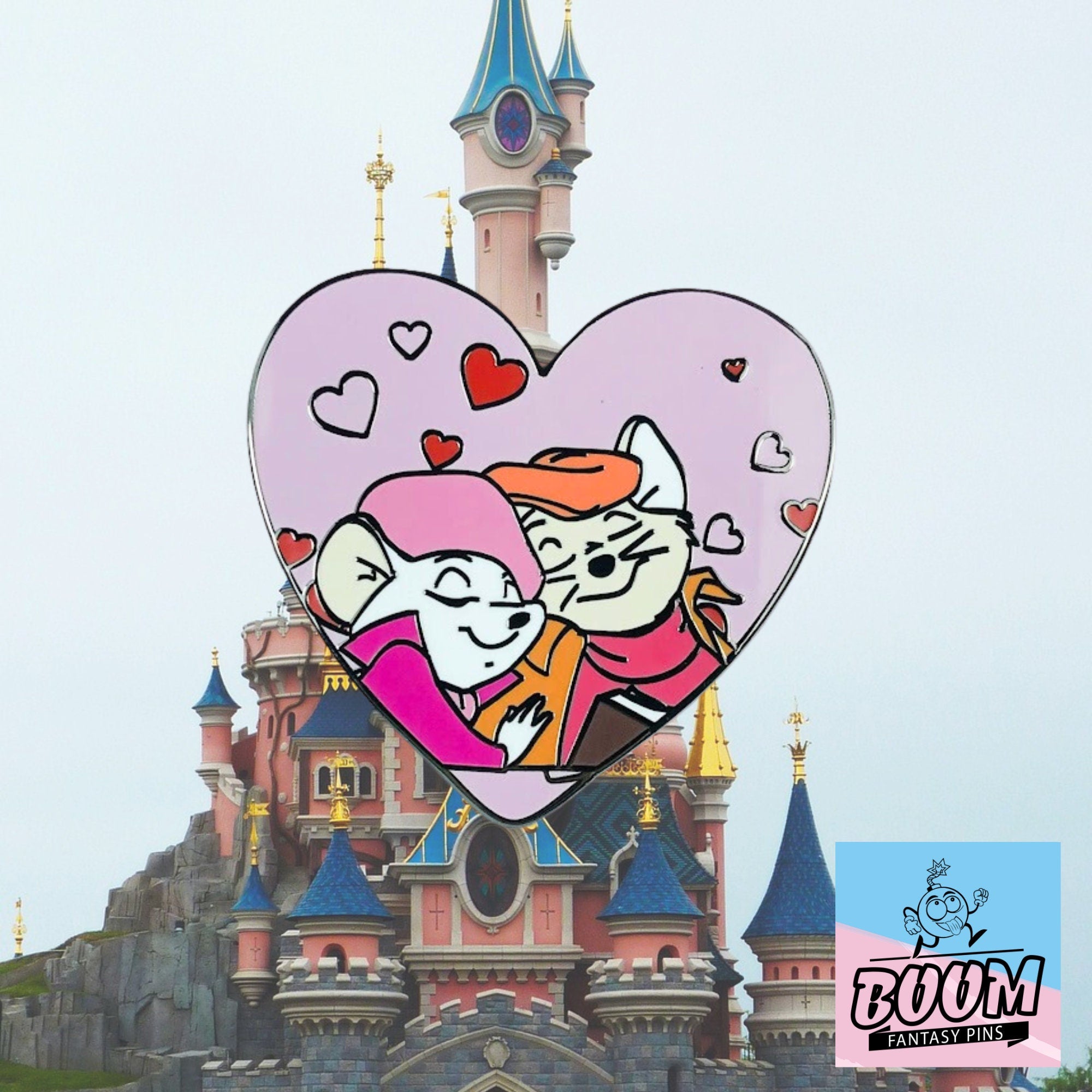 Pin – Bernard y Bianca de Los Rescatistas – Disney Fantasy