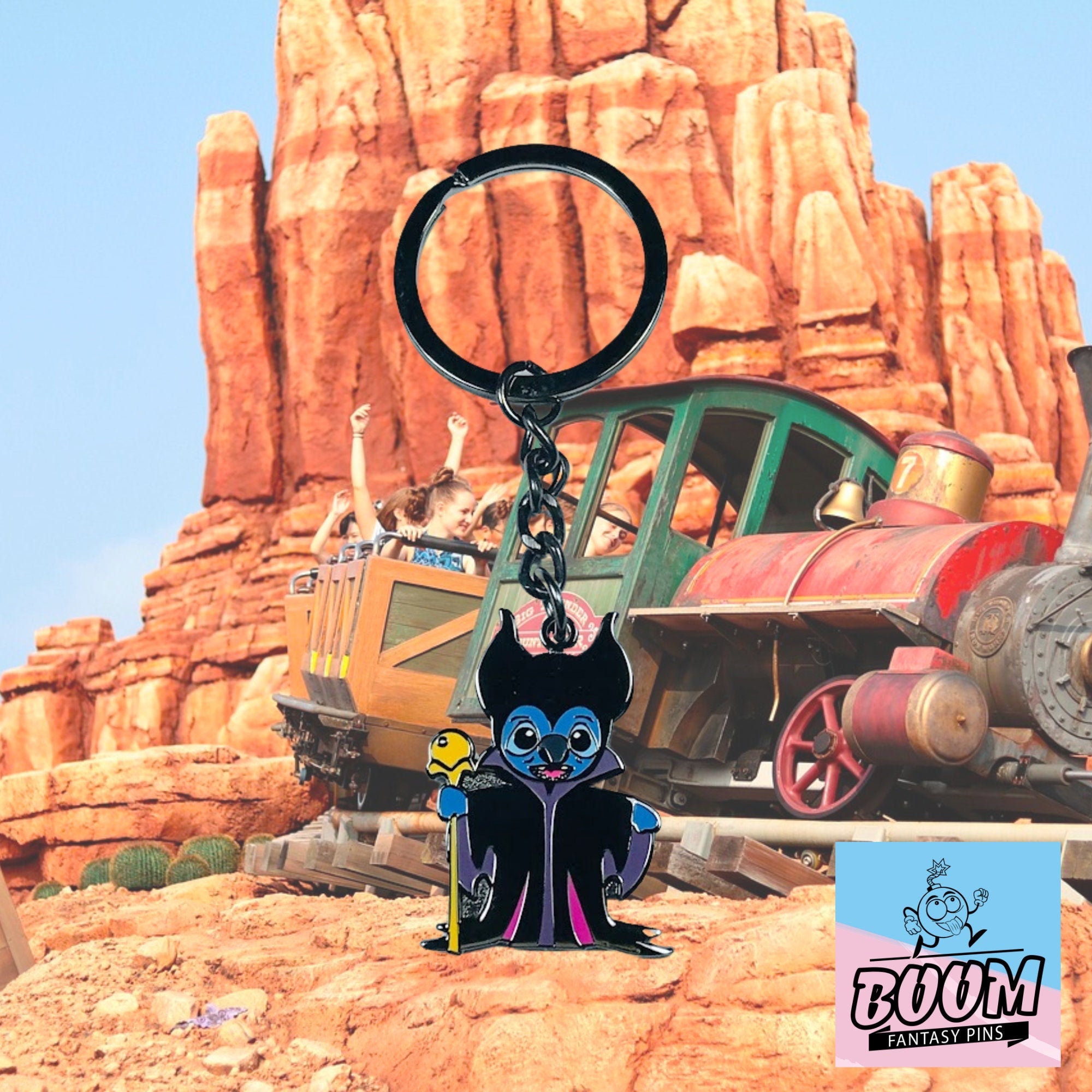 Llavero – Experimento 626 Stitch como Maléfica de Lilo &amp; Stitch – Disney Fantasy