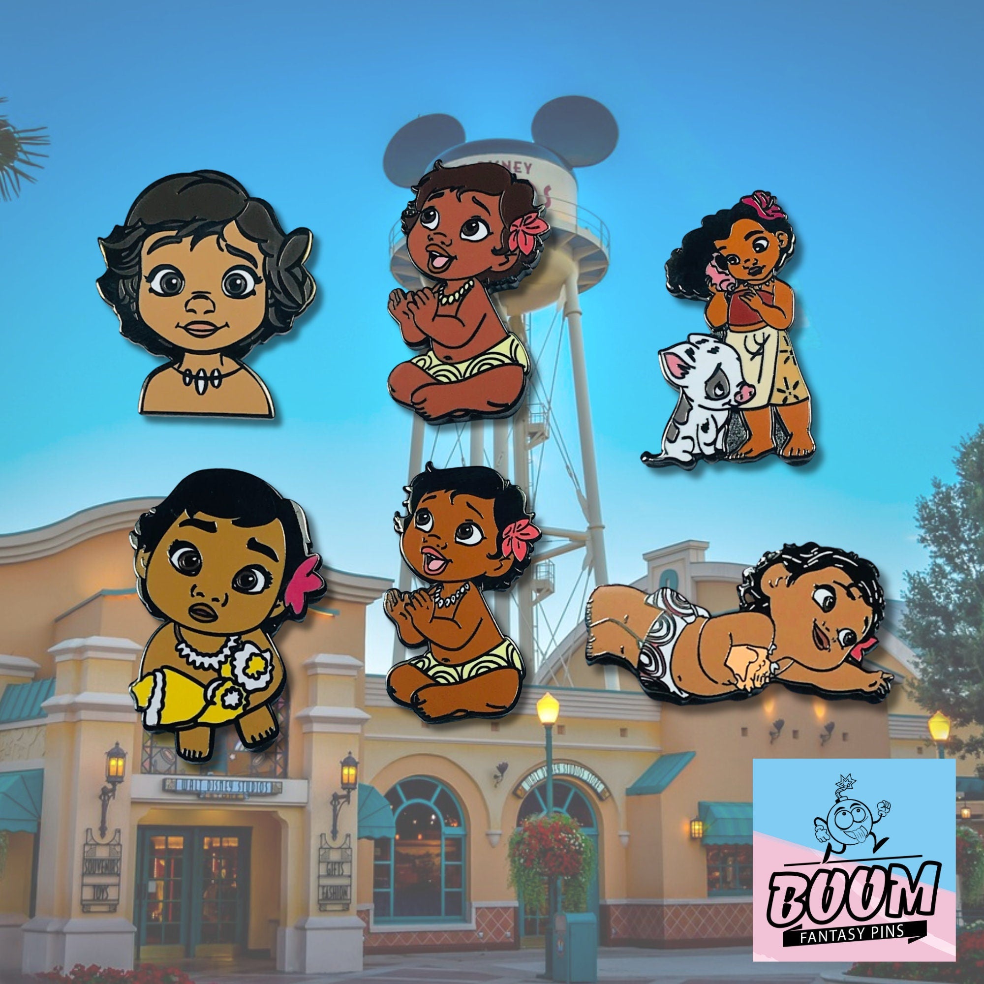 Pin – Moana from Moana – Disney Fantasy