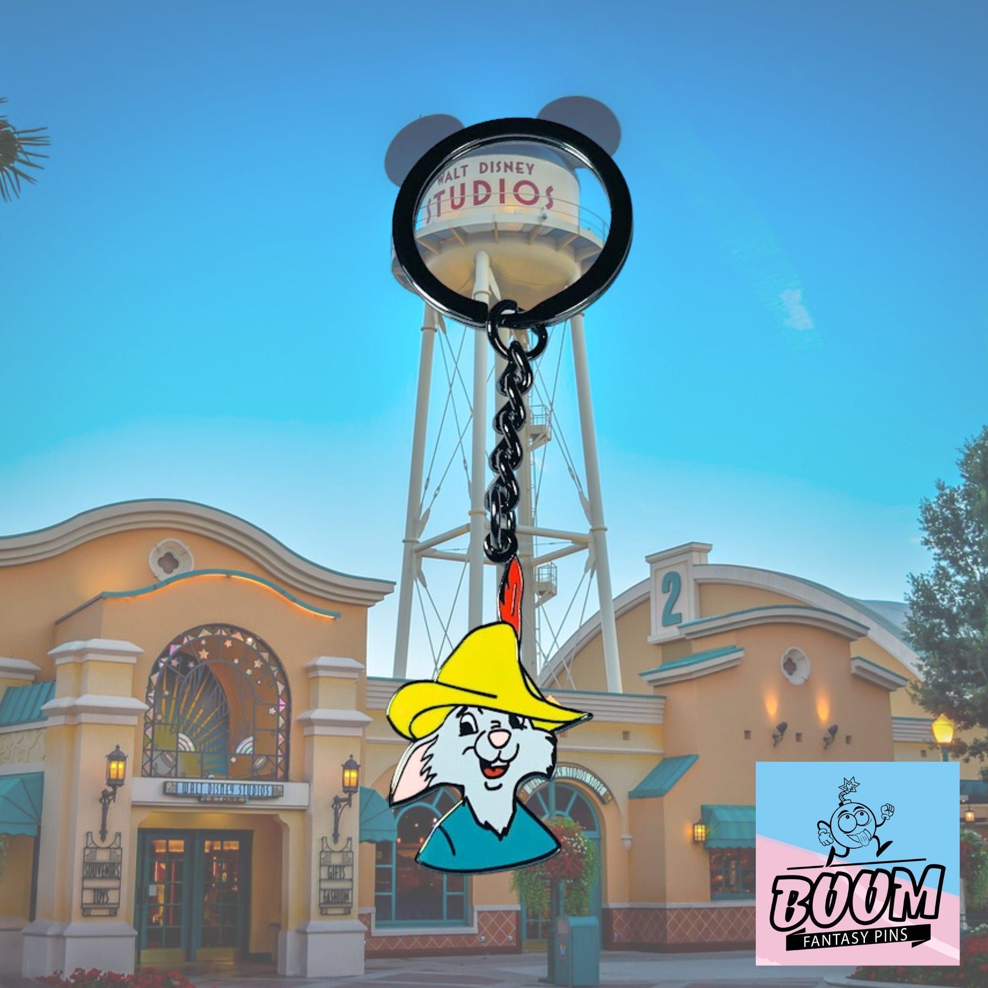 Llavero – Skippy Rabbit de Robin Hood – Disney Fantasy