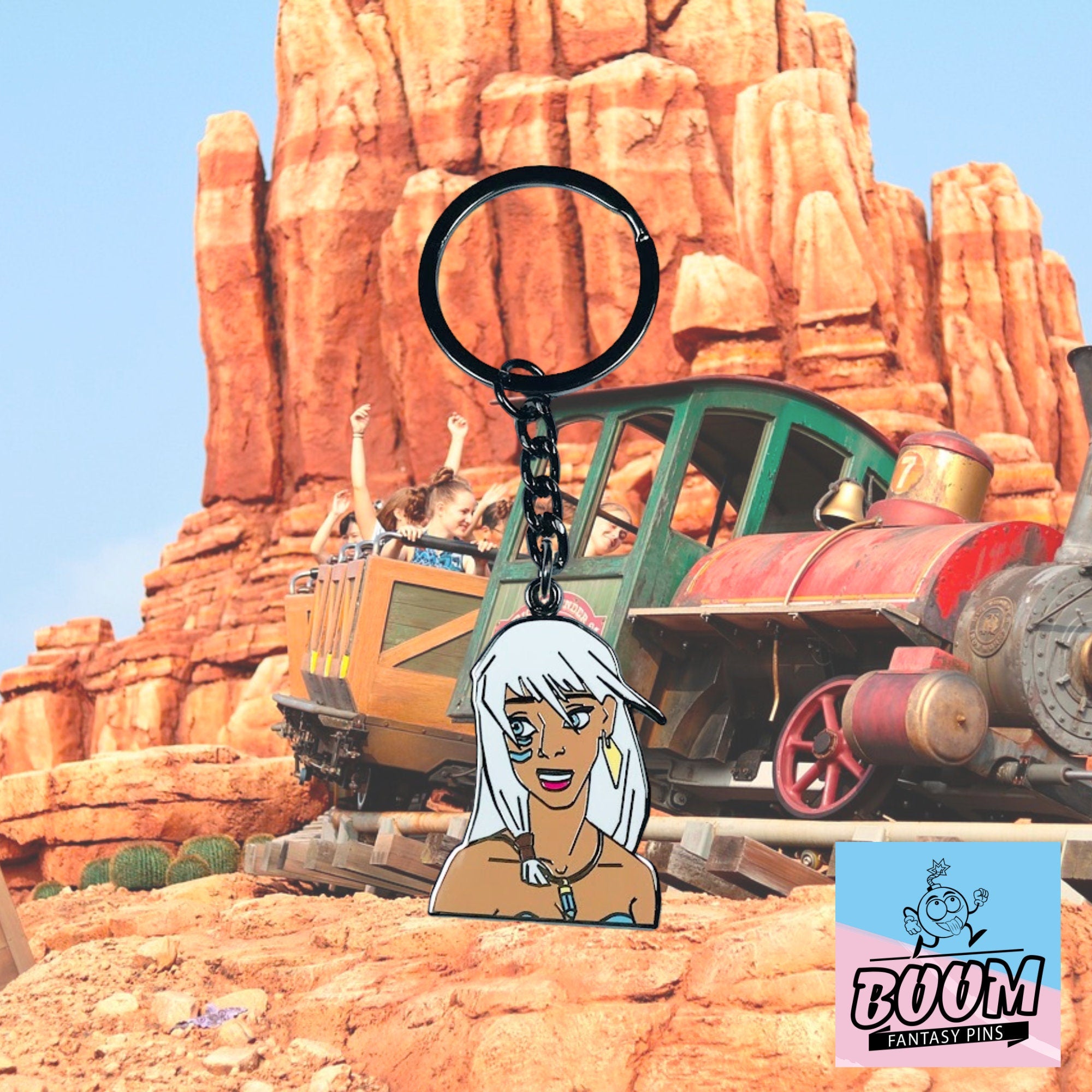 Llavero – Princesa Kida de Atlantis: El Imperio Perdido – Disney Fantasy