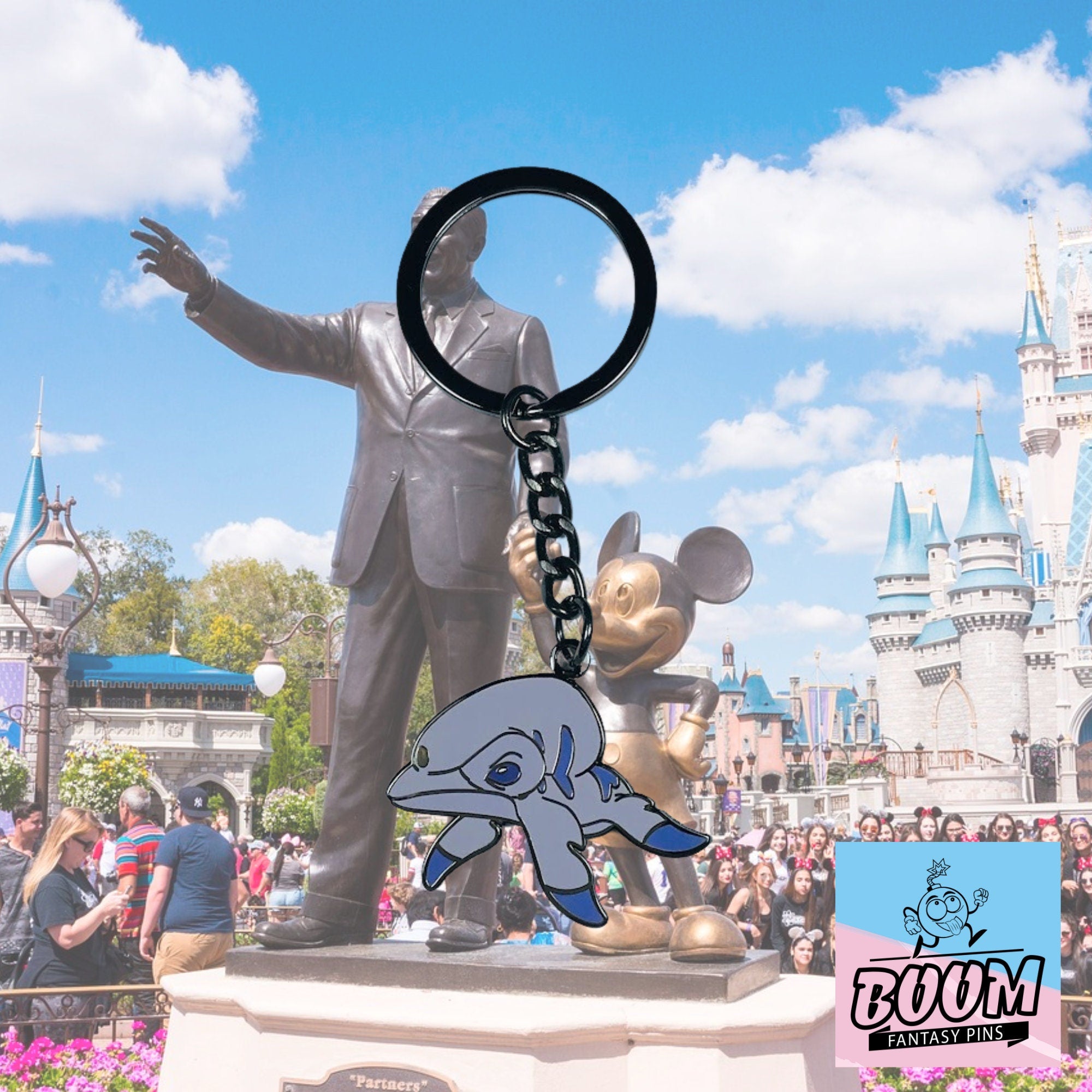 Llavero – Experimento Sombrío 136 de Lilo &amp; Stitch Disney Fantasy