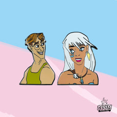 Pin – Milo Thatch and Princess Kida from Atlantis The Lost Empire – Disney Fantasy