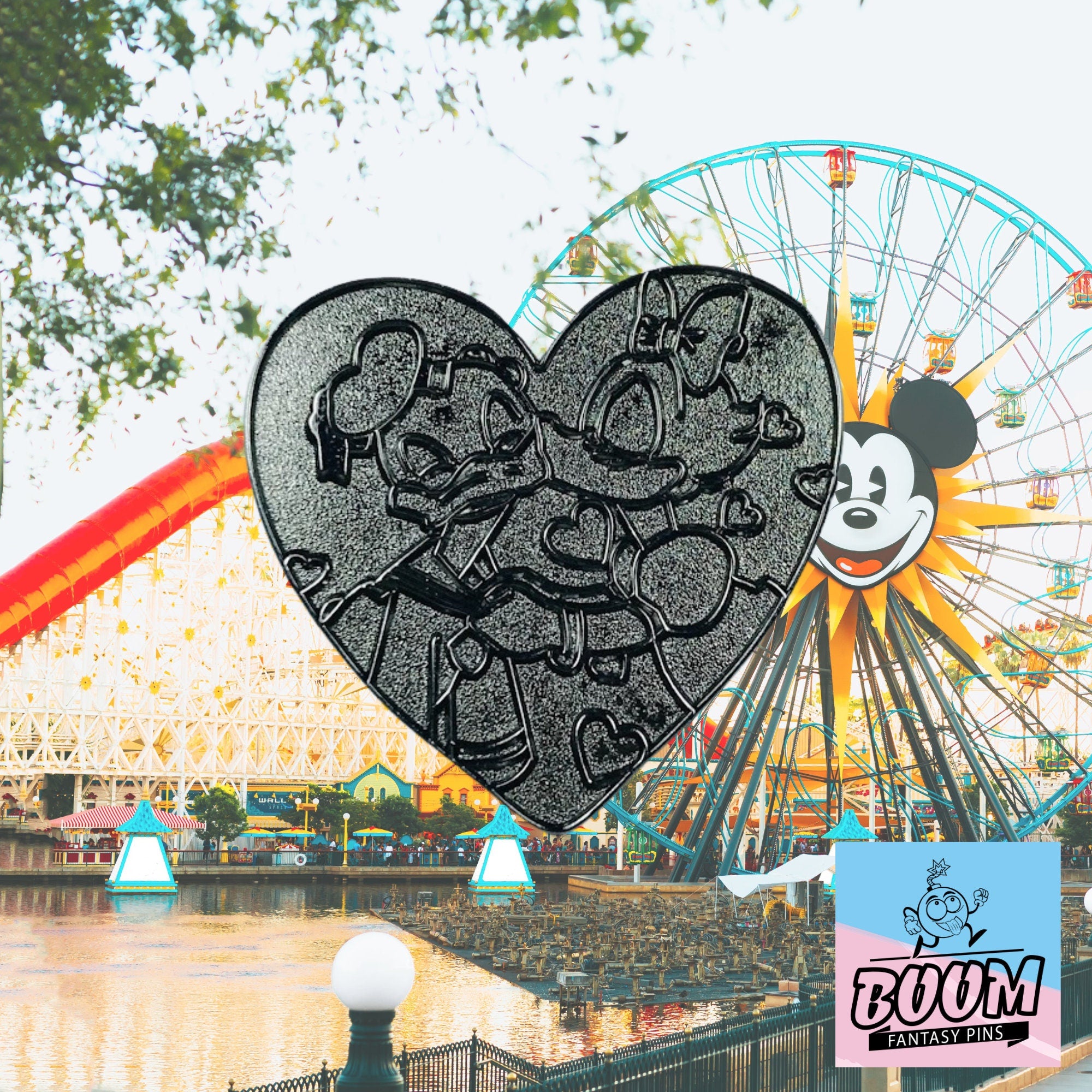 Pin – Pato Donald y Pato Daisy de El Sr. Pato sale – Disney Fantasy