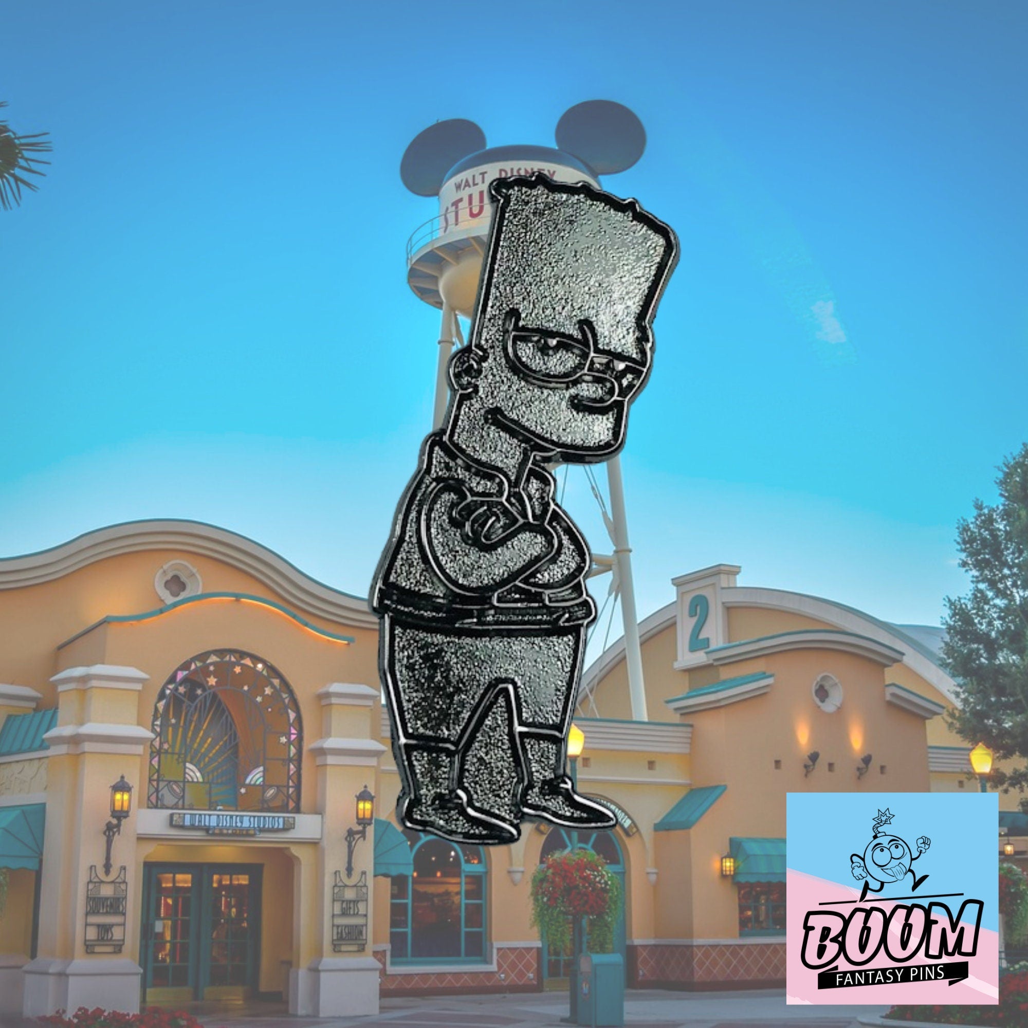 Pin – Bart Simpson de Los Simpson – Disney Fantasy