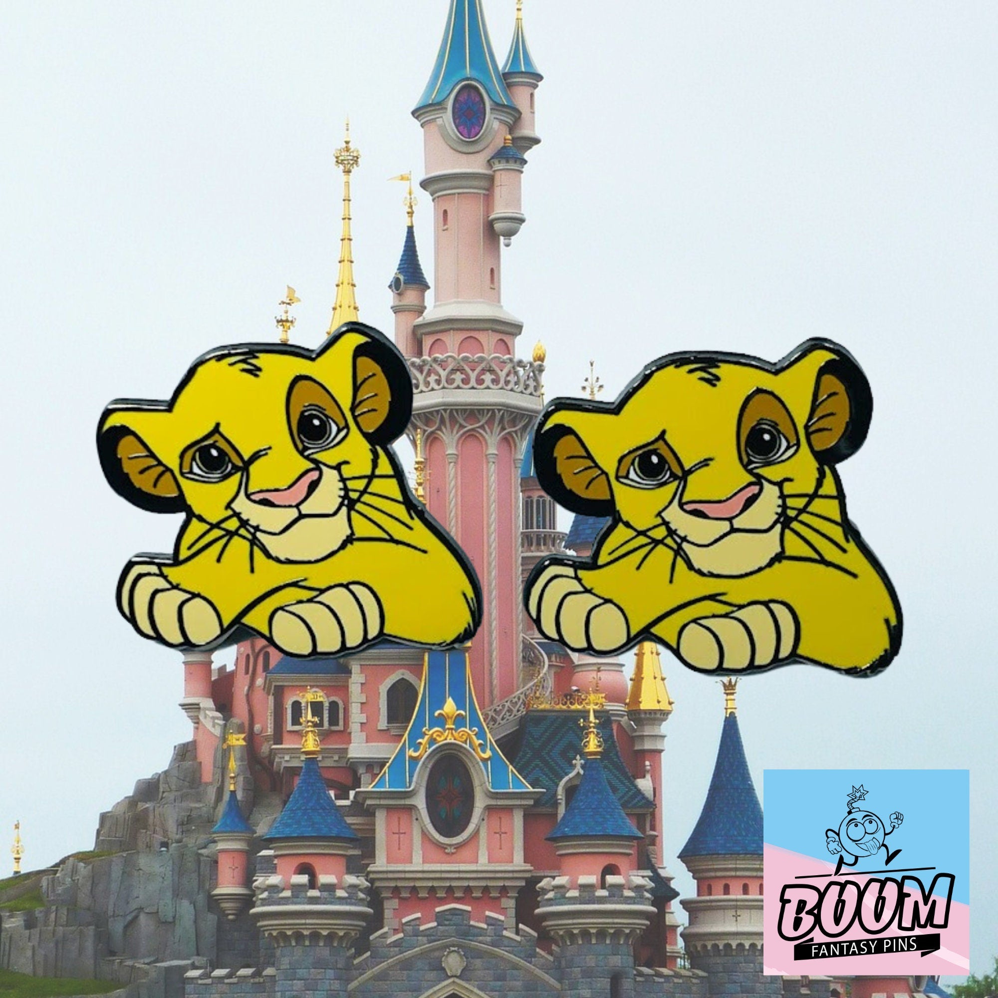 Boutons de manchette – Simba du Roi Lion – Disney Fantasy