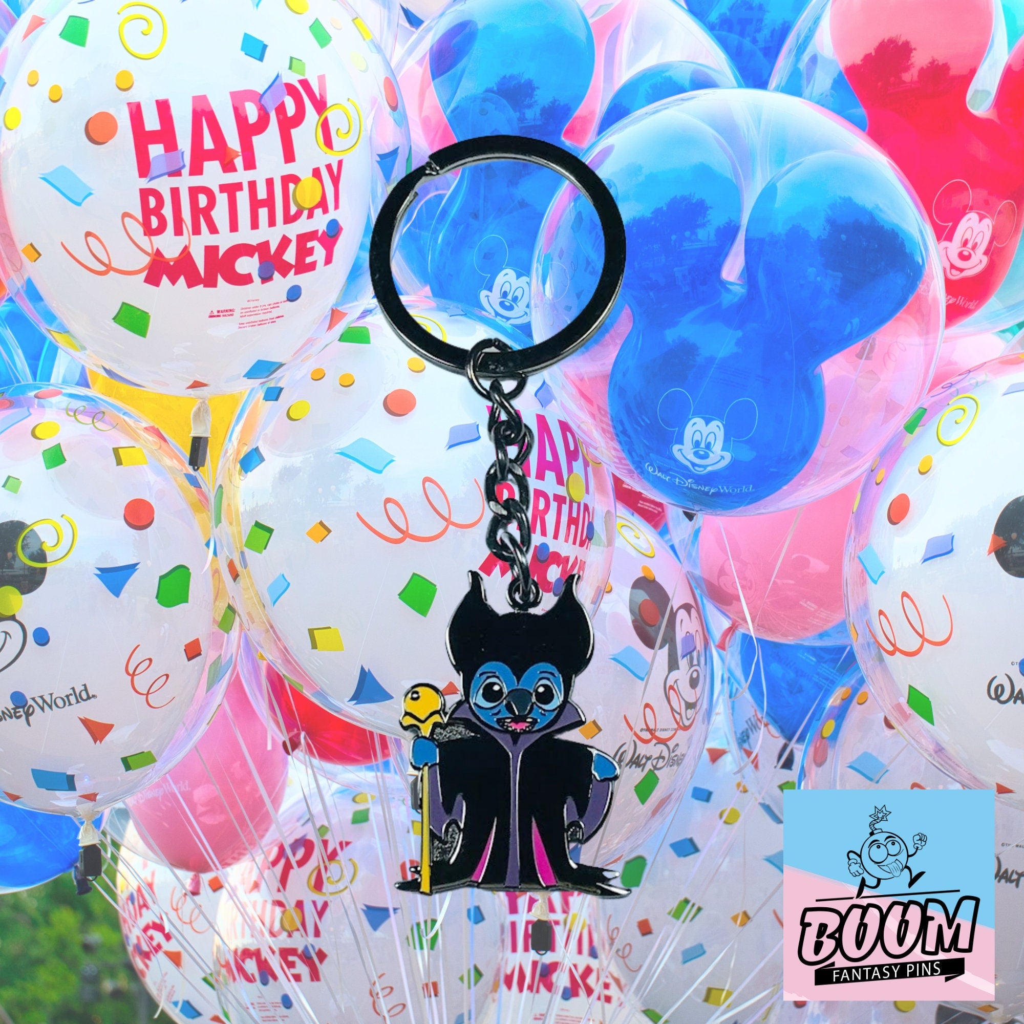 Llavero – Experimento 626 Stitch como Maléfica de Lilo &amp; Stitch – Disney Fantasy