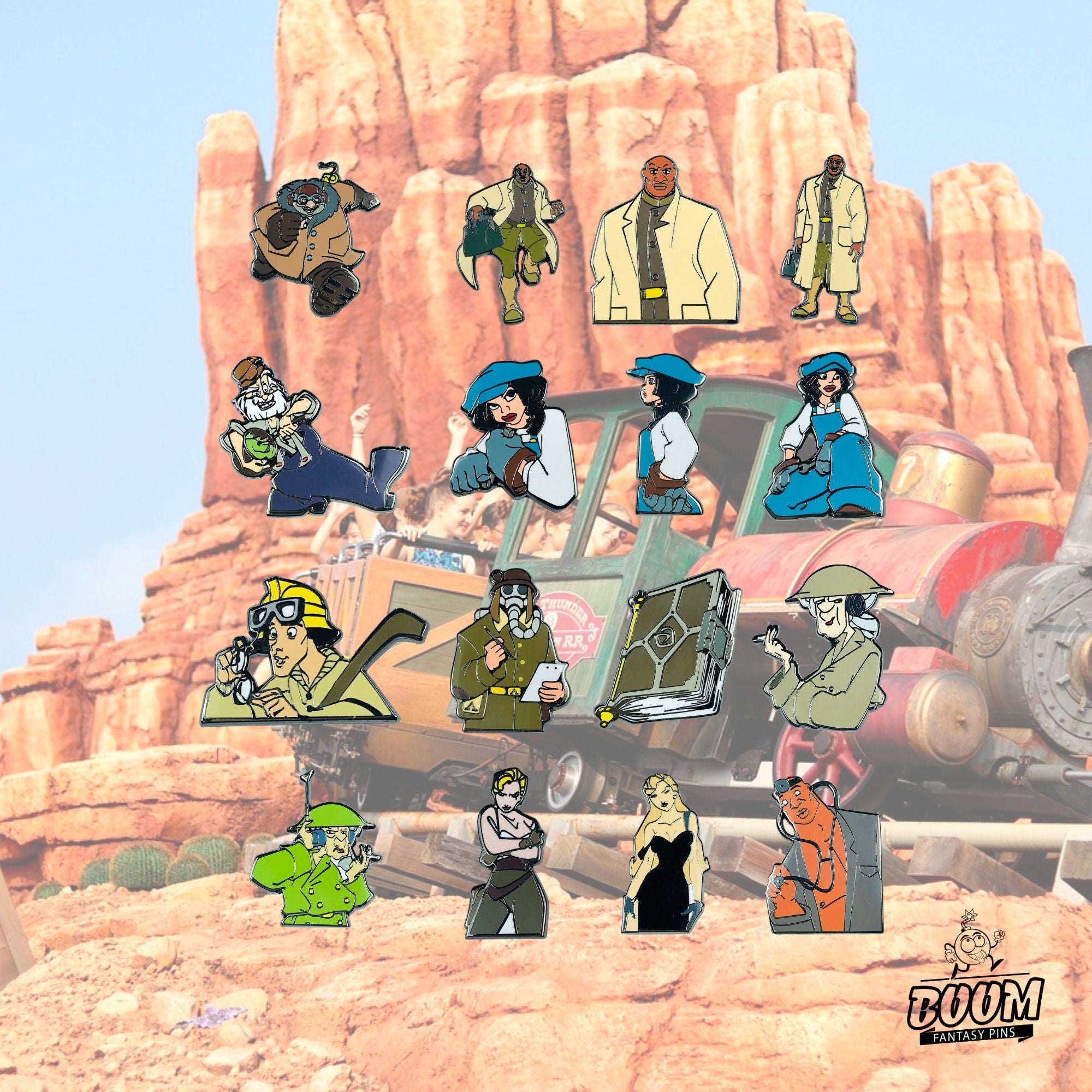 Pin – Milo Thatch from Atlantis The Lost Empire – Disney Fantasy