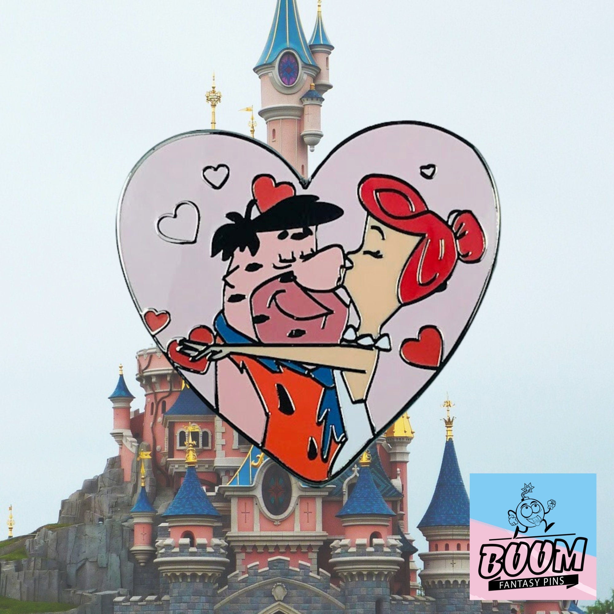 Pin – Pedro Picapiedra y Vilma Picapiedra de Los Picapiedra – Disney Fantasy