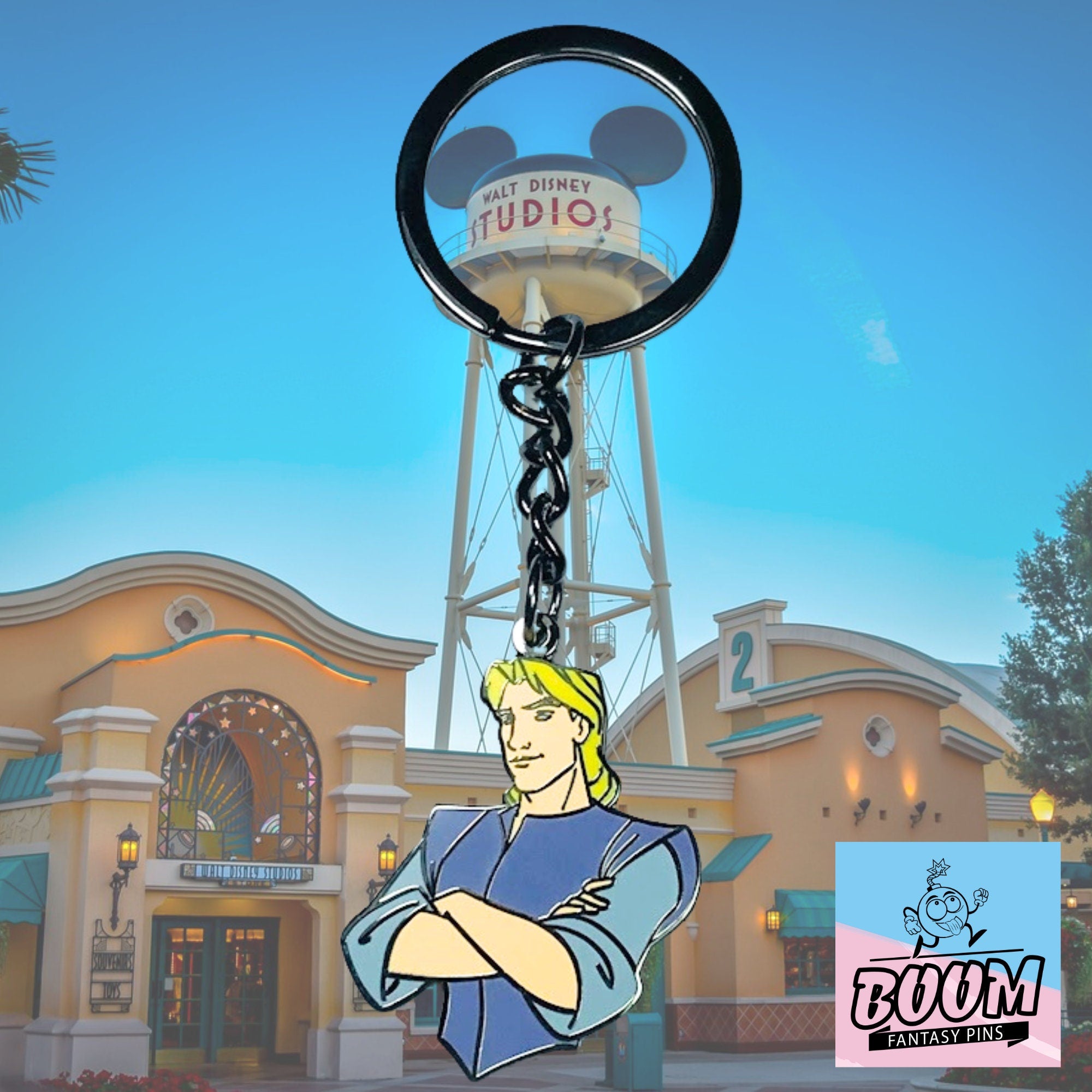 Llavero – Capitán John Smith de Pocahontas – Disney Fantasy