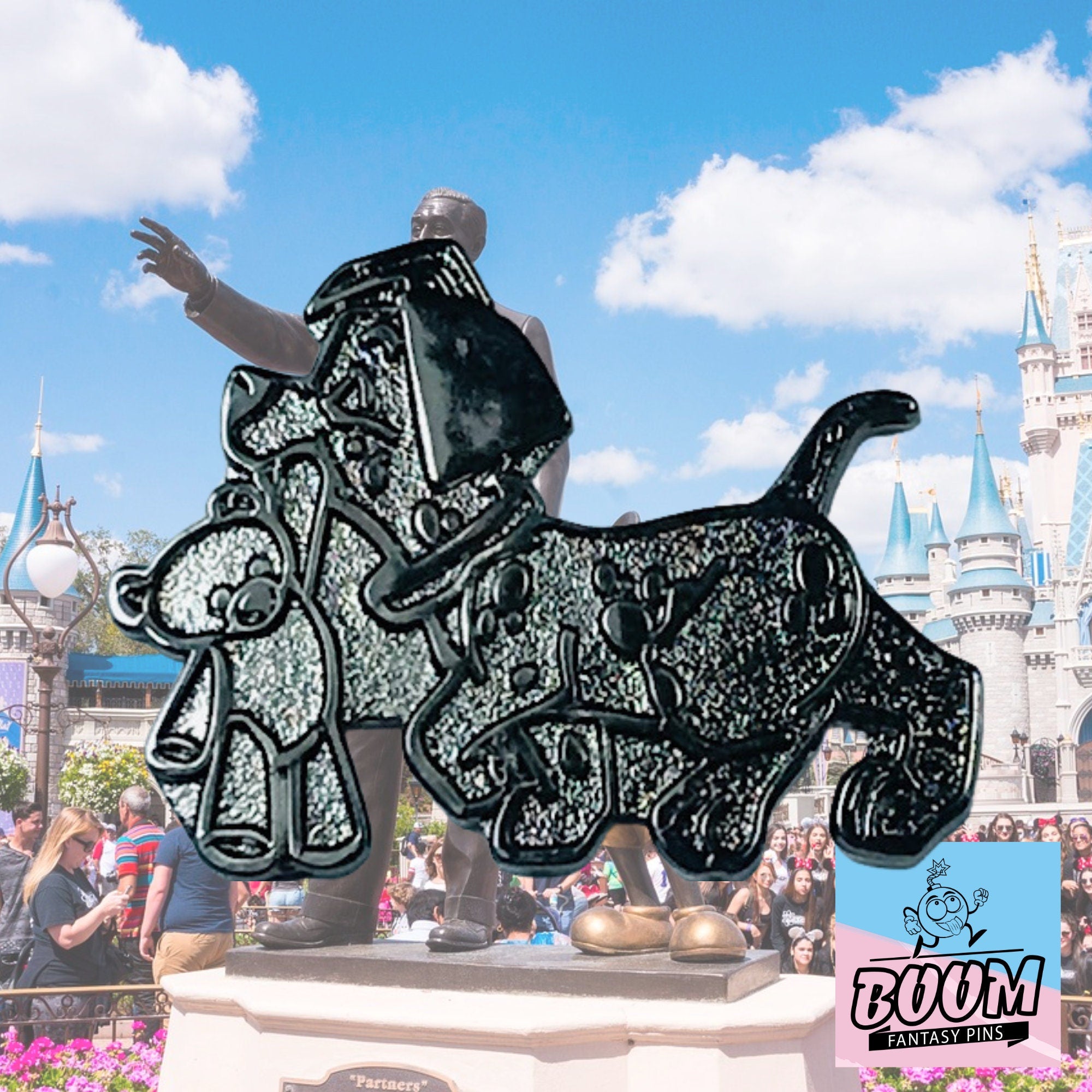 Pin – Patch y Teddy de 101 Dálmatas – Disney Fantasy