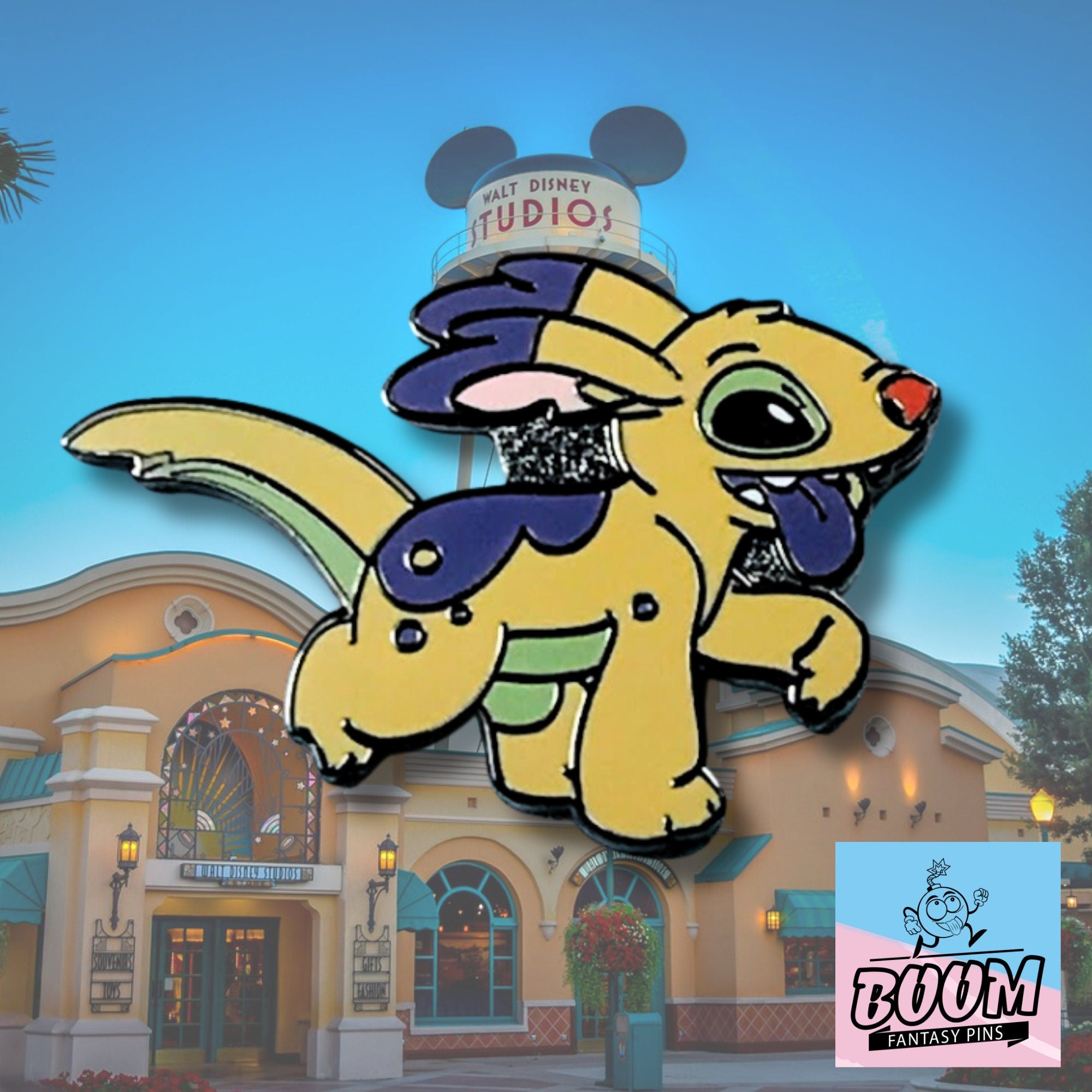 Pin – Experimento Fethchit 090 de Lilo y Stitch – Disney Fantasy