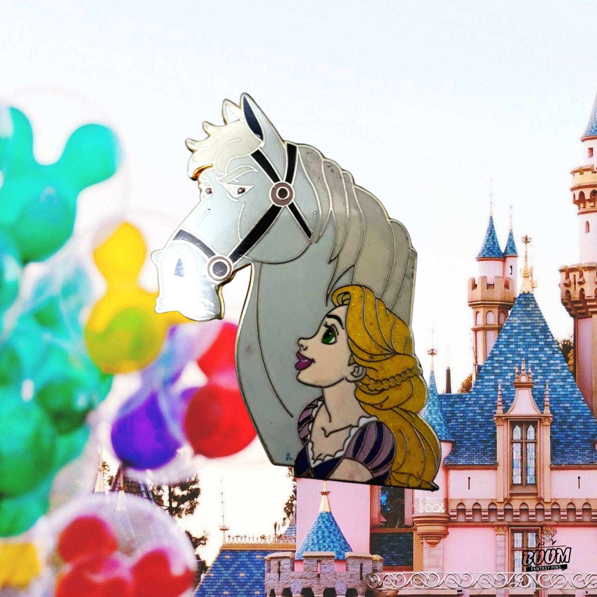 Pin's – Raiponce et Maximus du film Raiponce – Disney Fantasy