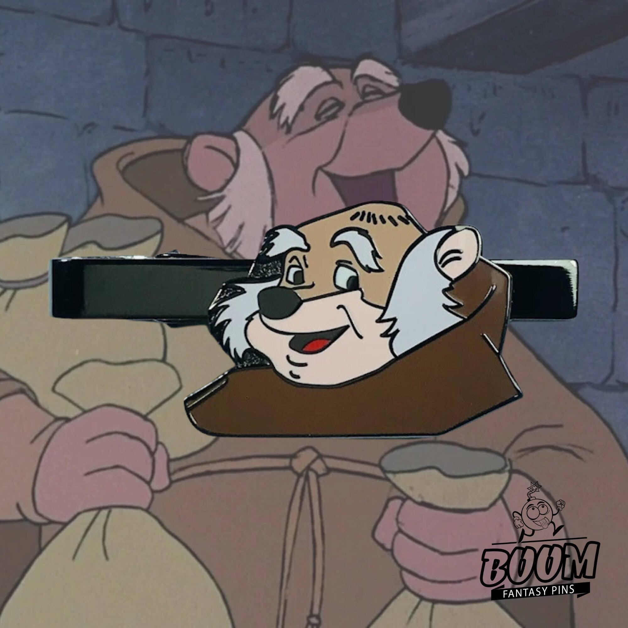 Pinza de corbata – Fraile Tuck de Robin Hood – Disney Fantasy