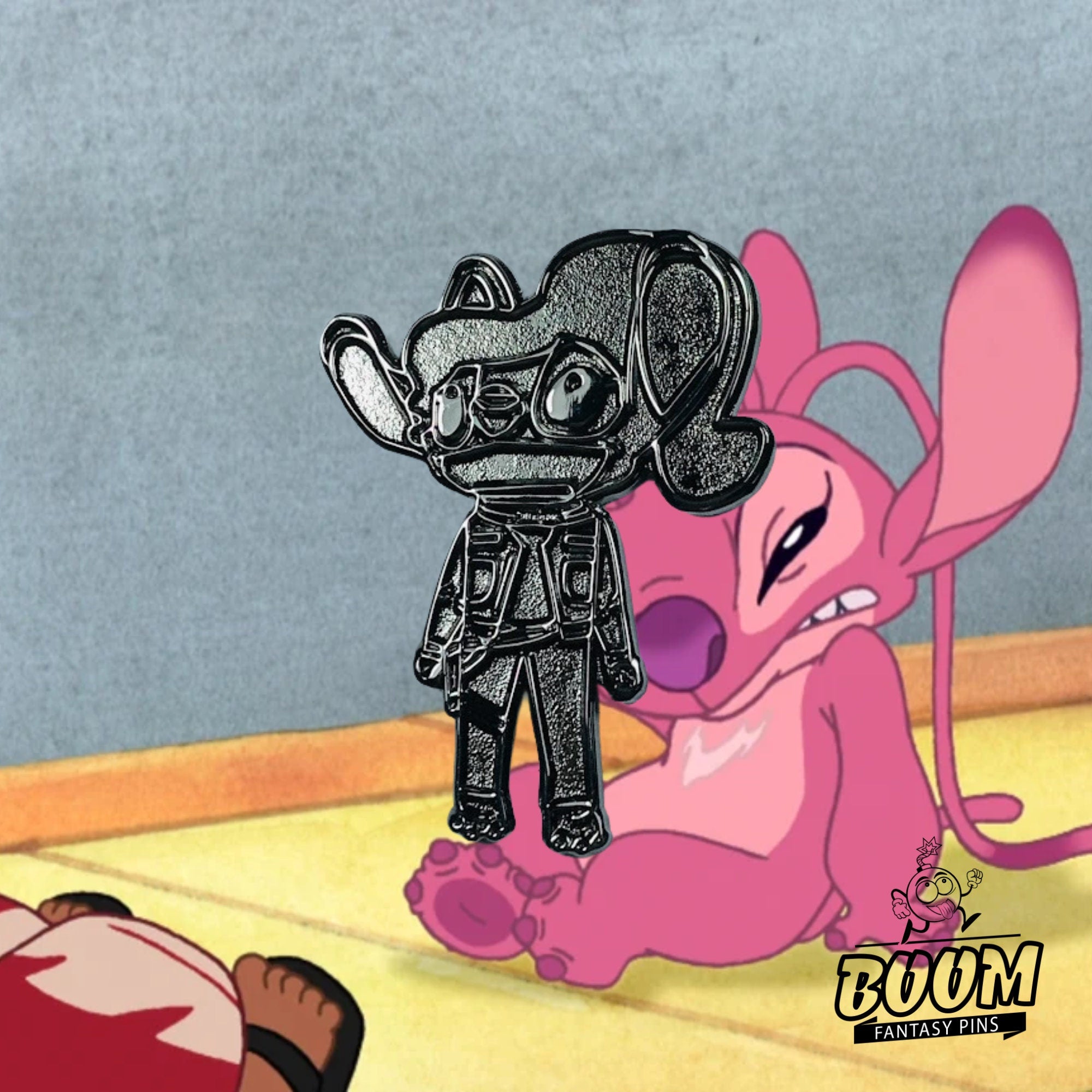 Pin's – Angel déguisé en Han Solo de Lilo &amp; Stitch – Disney Fantasy