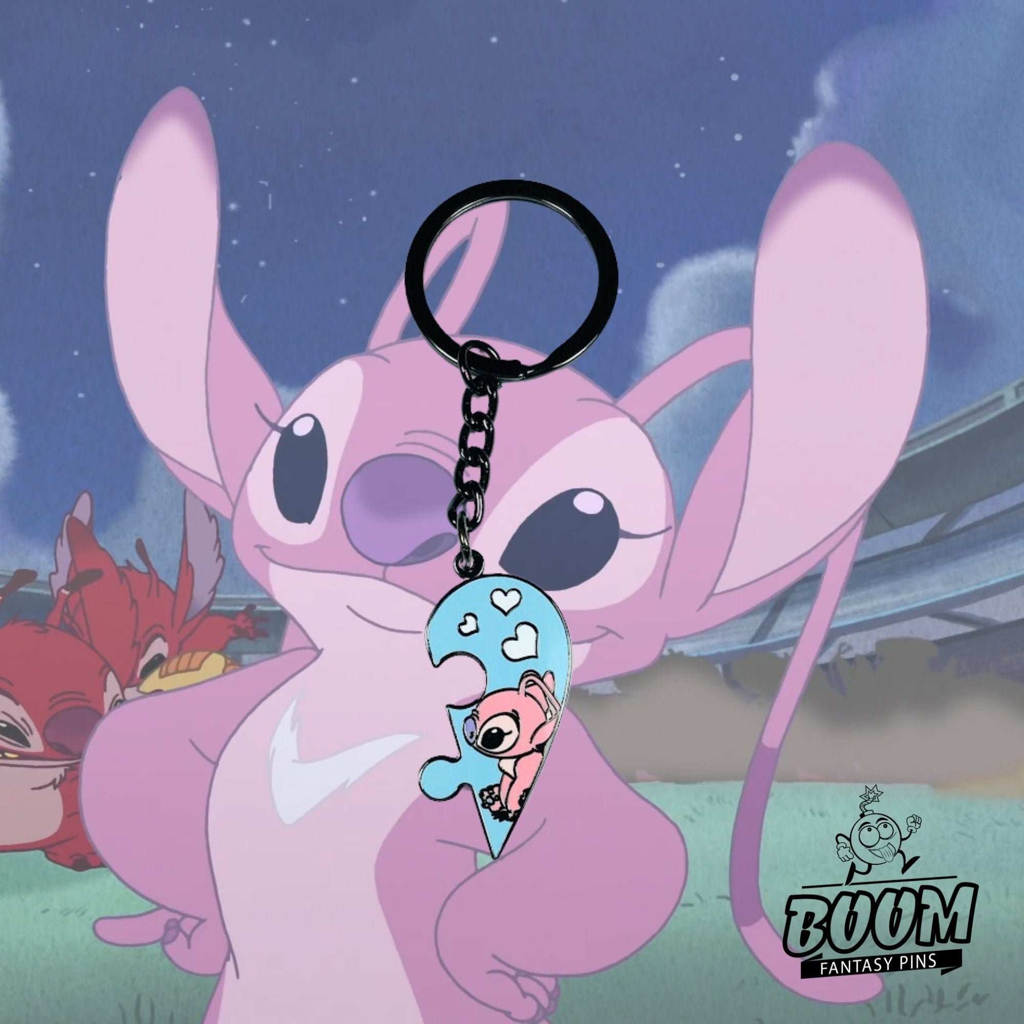 Llavero – Ángel de Lilo y Stitch – Disney Fantasy