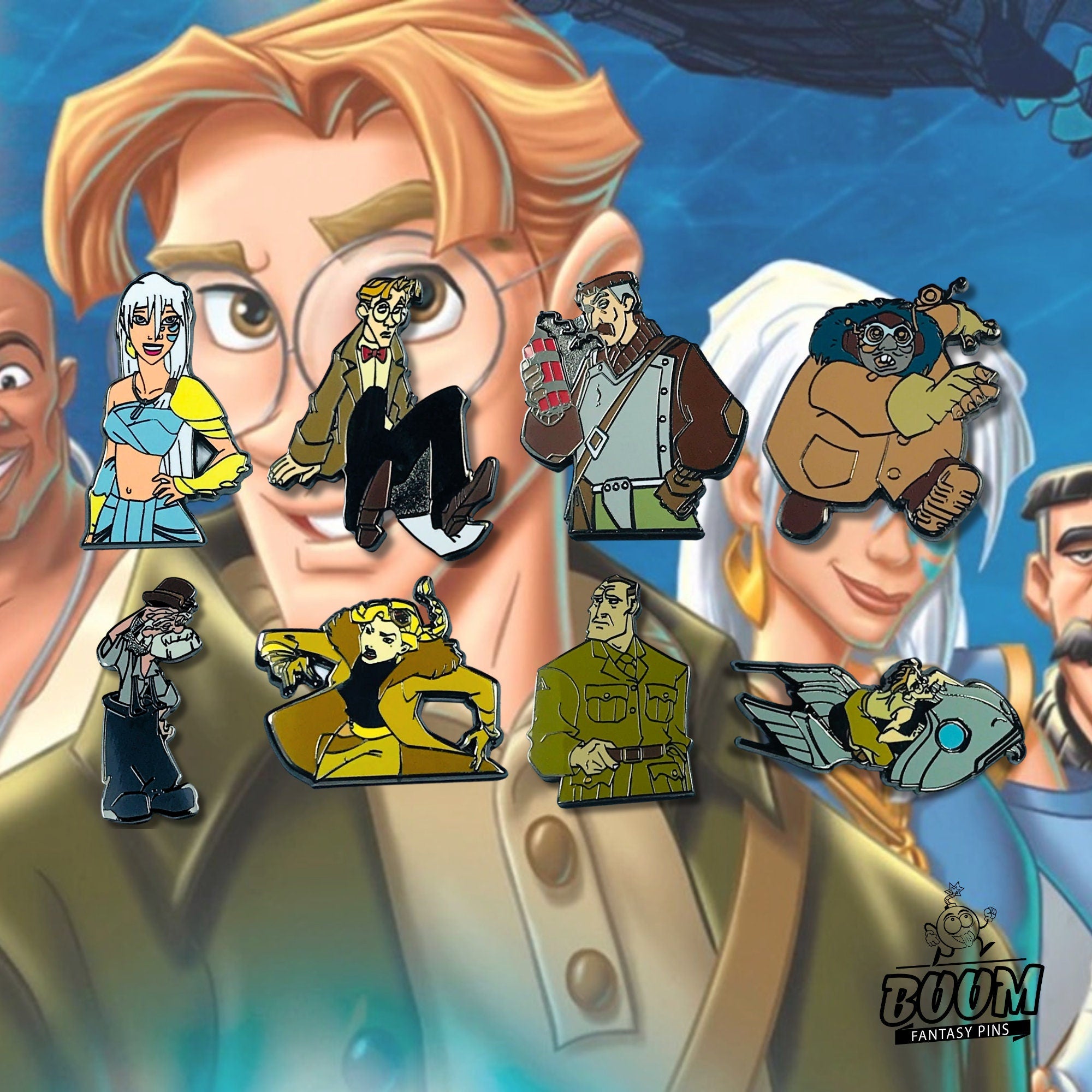 Pin's – Kida d'Atlantide, l'empire perdu – Disney Fantasy