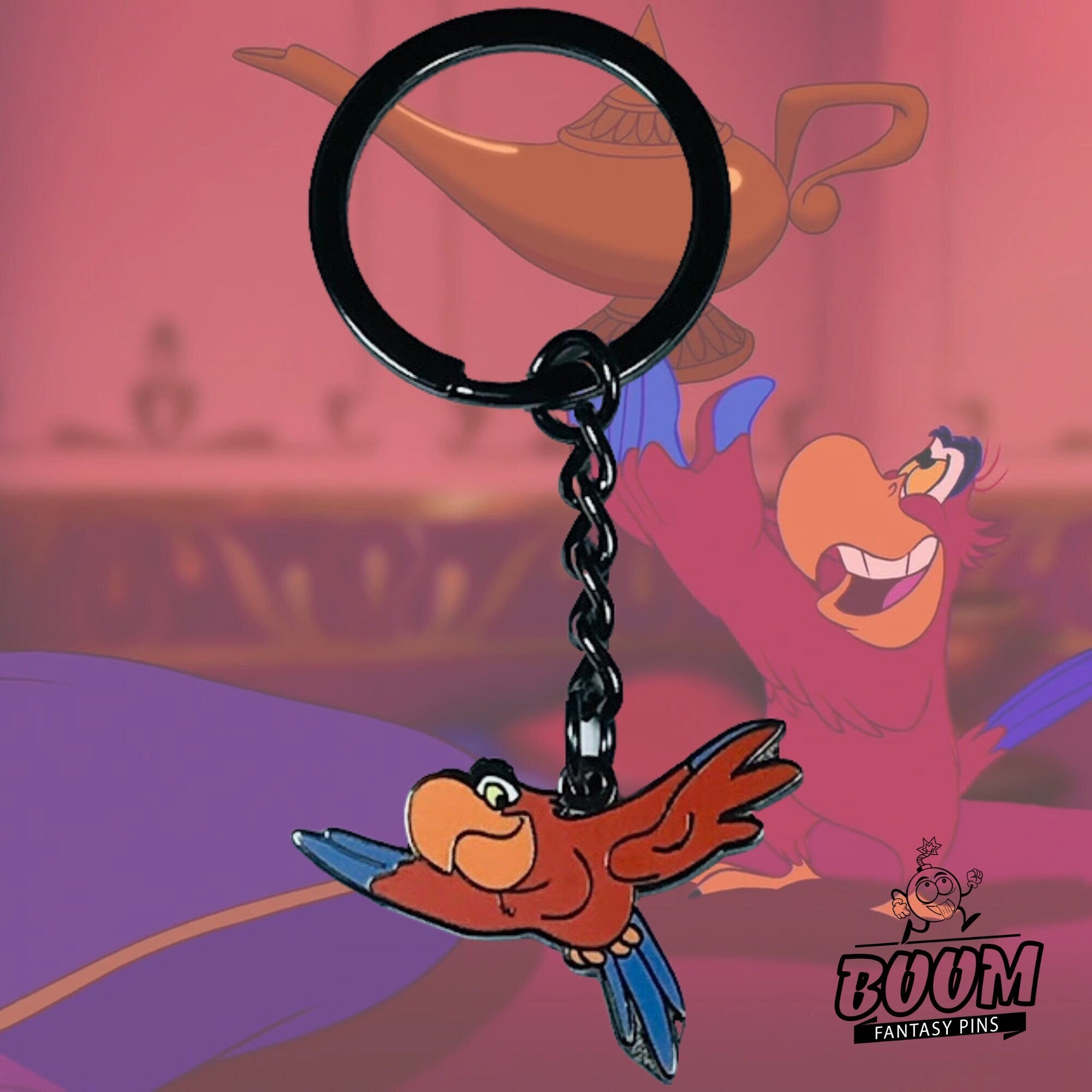 Porte-clés – Iago d'Aladdin – Disney Fantasy