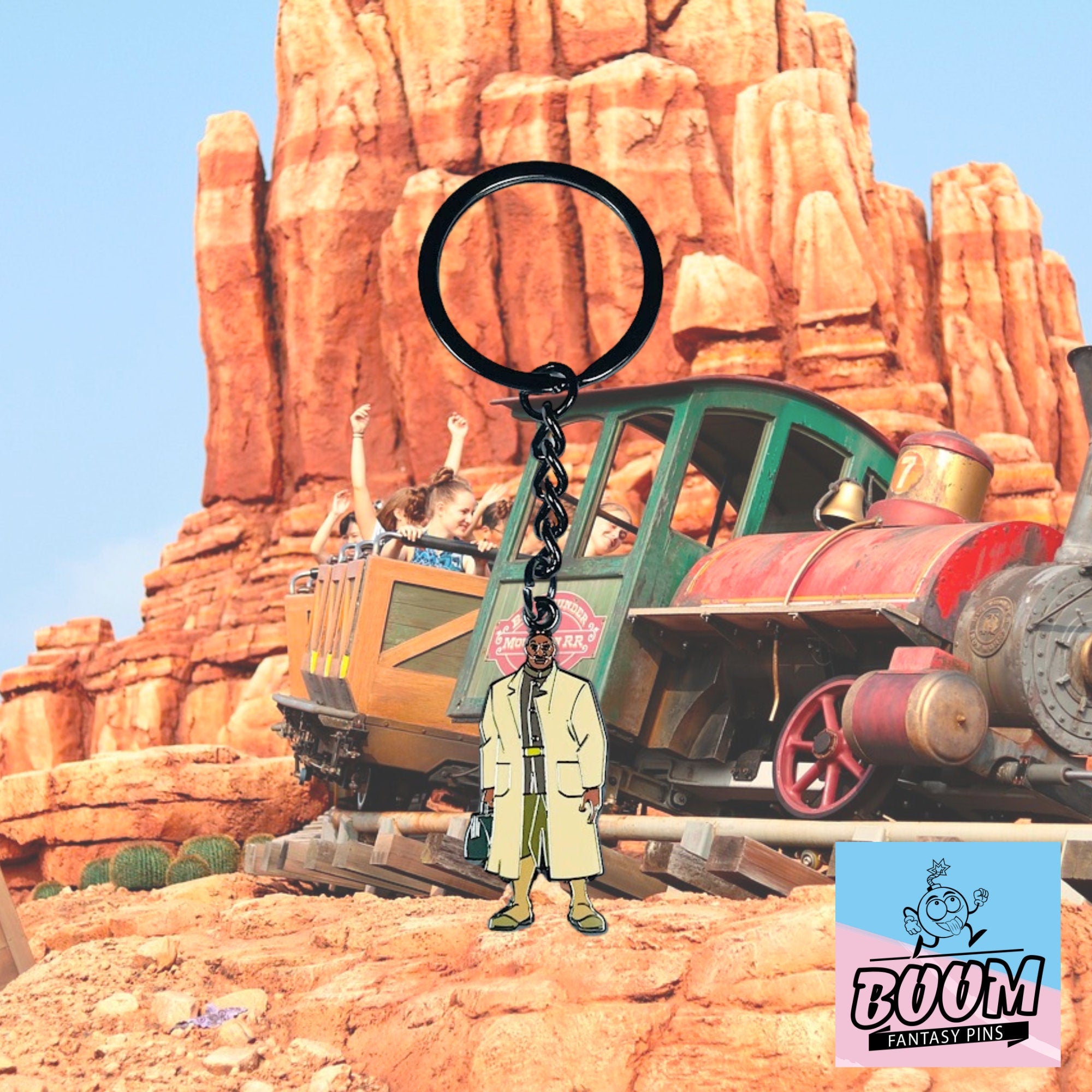 Porte-clés – Dr. Joshua Sweet d'Atlantide, l'empire perdu – Disney Fantasy