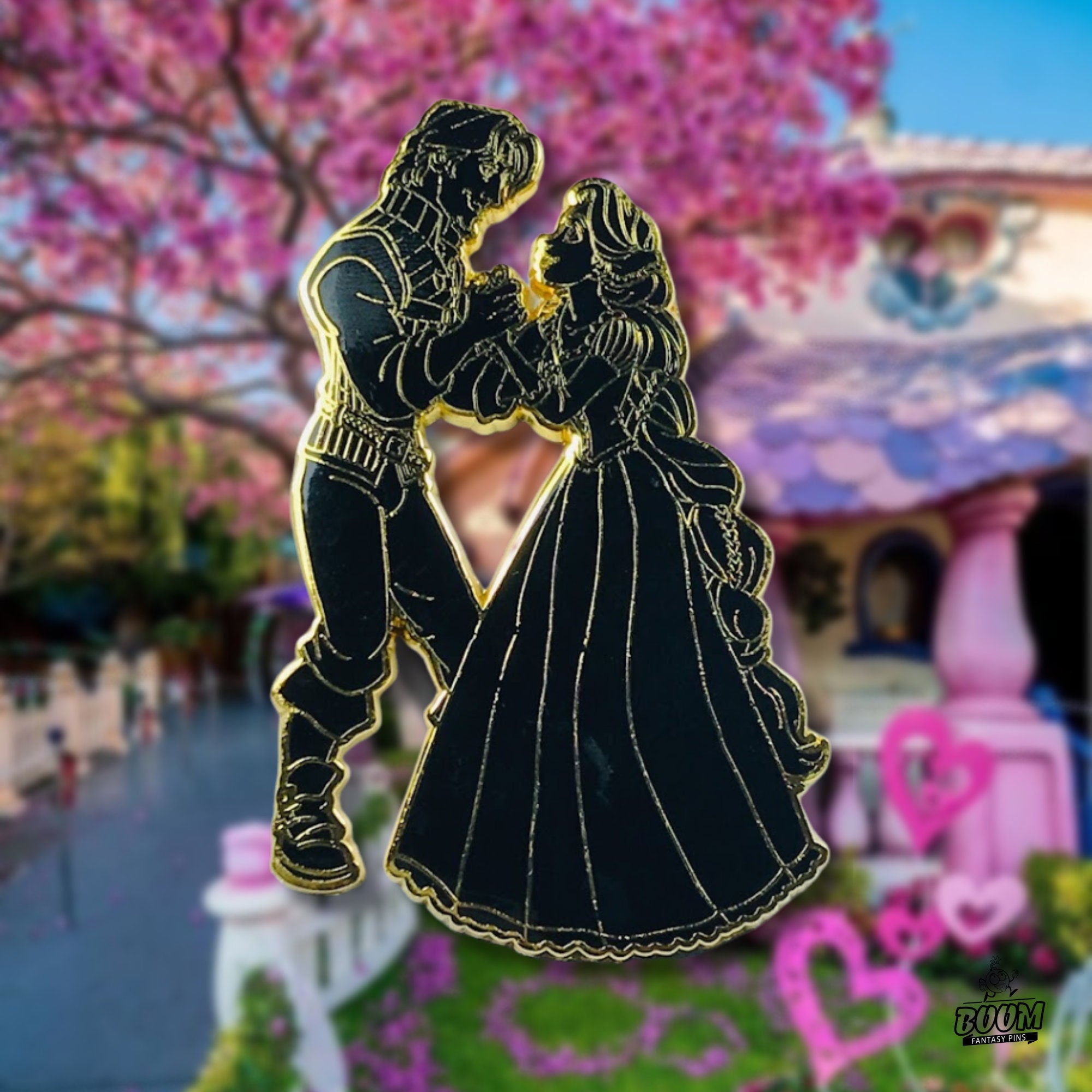 Pin's – Raiponce et Flynn Rider du film Raiponce – Disney Fantasy