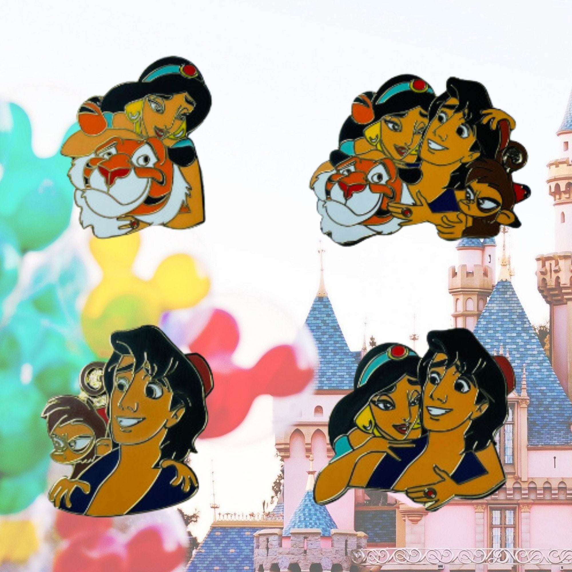 Pin – Princesa Jasmine de Aladdin – Disney Fantasy