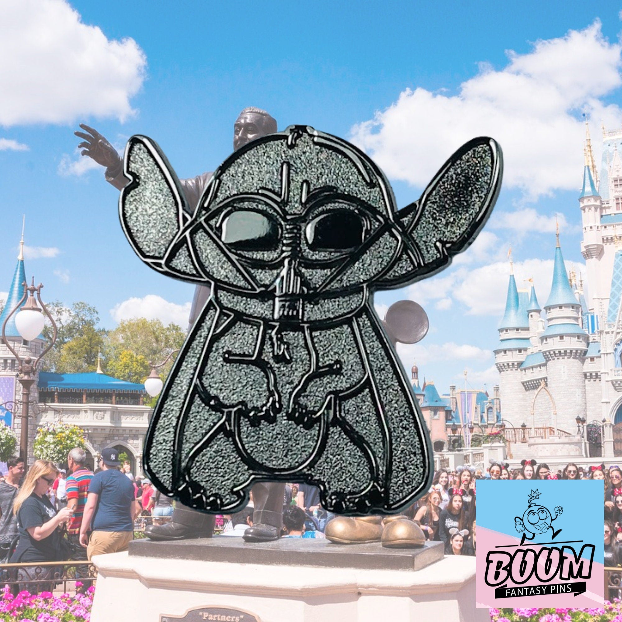 Épingle – Expérience 626 Stitch en Dark Vador de Lilo &amp; Stitch – Disney Fantasy