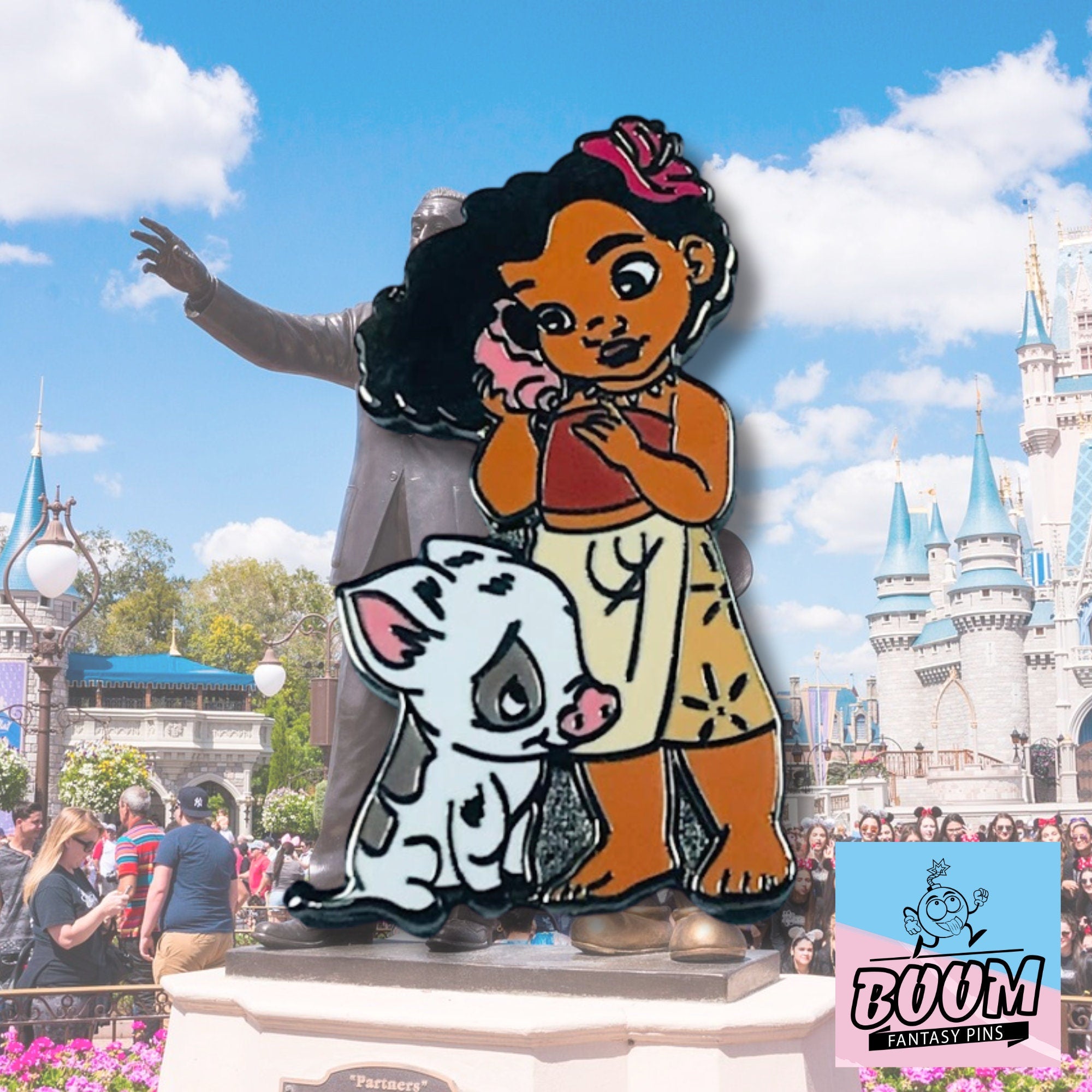 Pin – Moana as Kid and Pua from Moana – Disney Fantasy