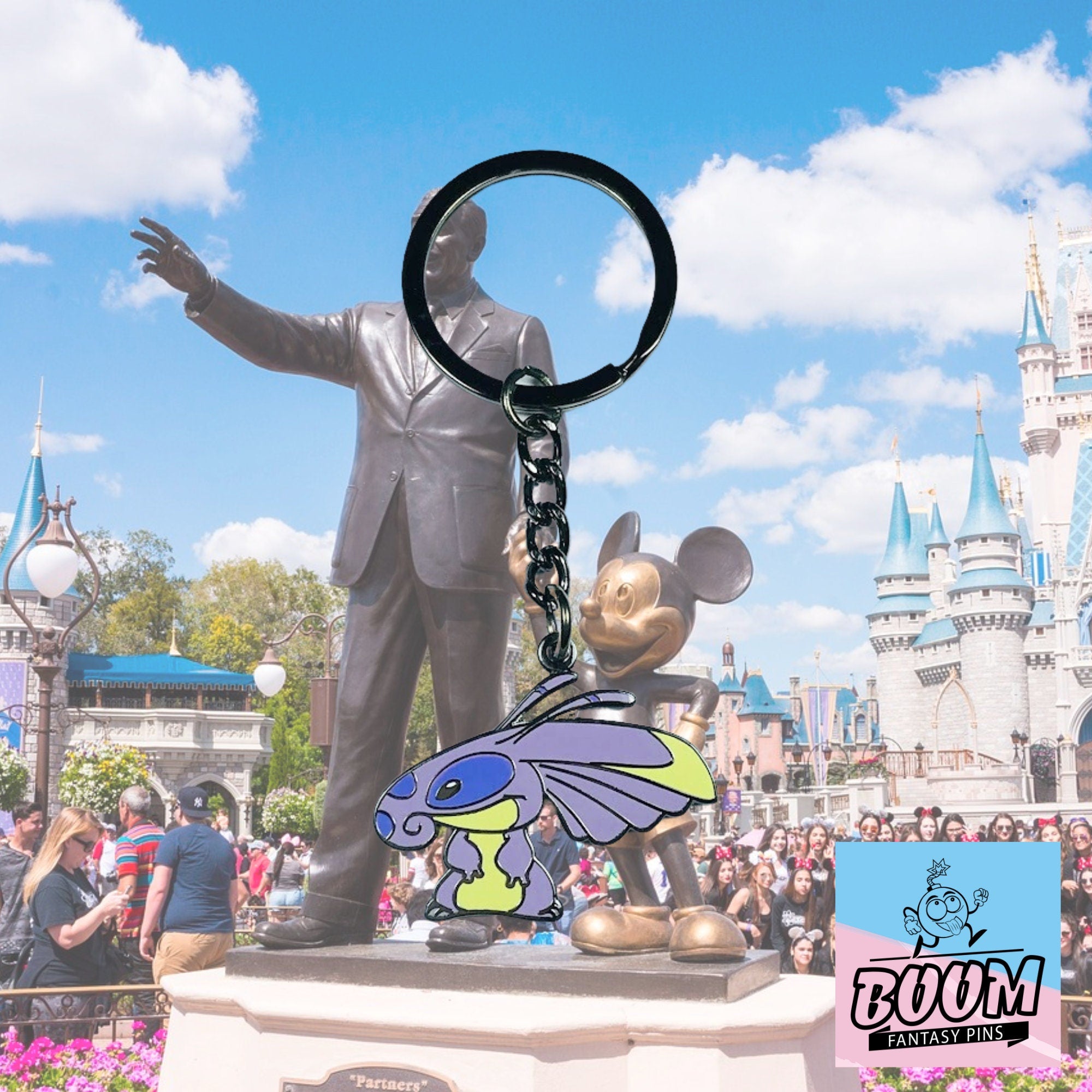 Llavero – Experimento Blowhard 533 de Lilo y Stitch – Disney Fantasy