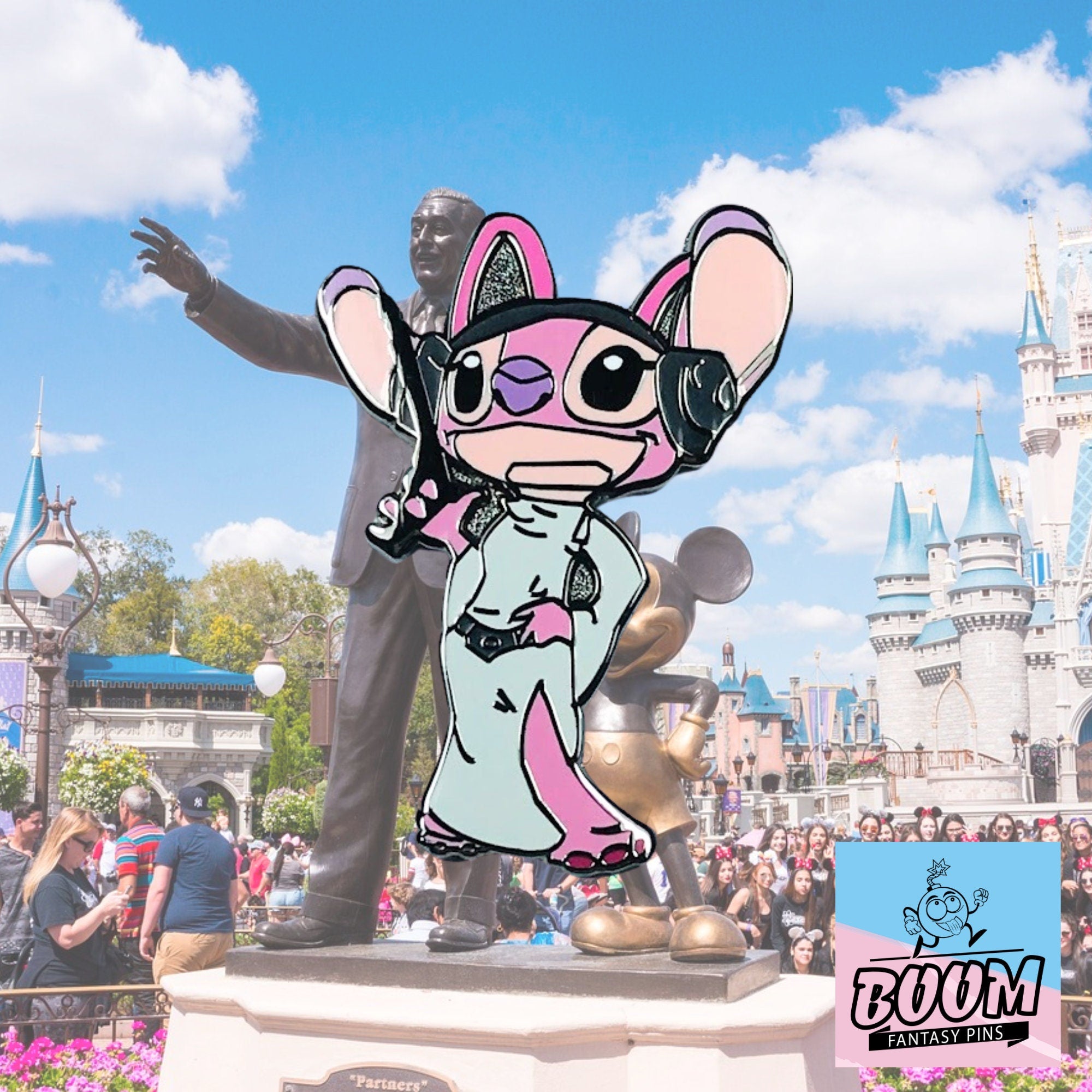 Pin – Angel as Leia Organa from Lilo & Stitch – Disney Fantasy